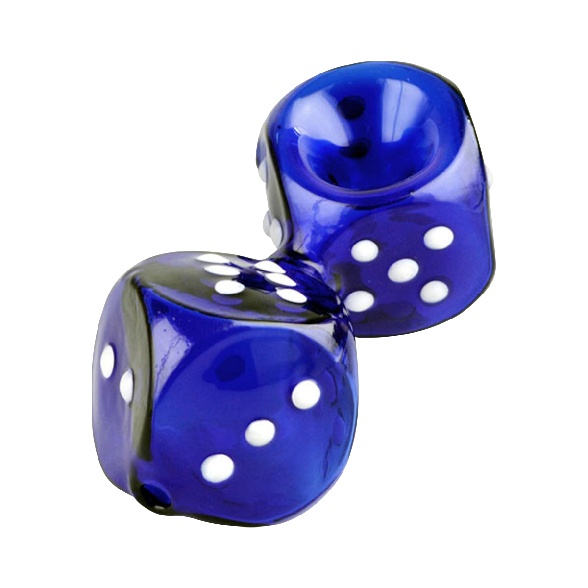 The Enchanting Lucky Dice Themed Hand Pipe - Your Key to Good Fortune!