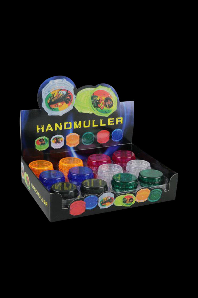24-Pack Acrylic 2-Piece Herb Grinder - Unleash the Power!
