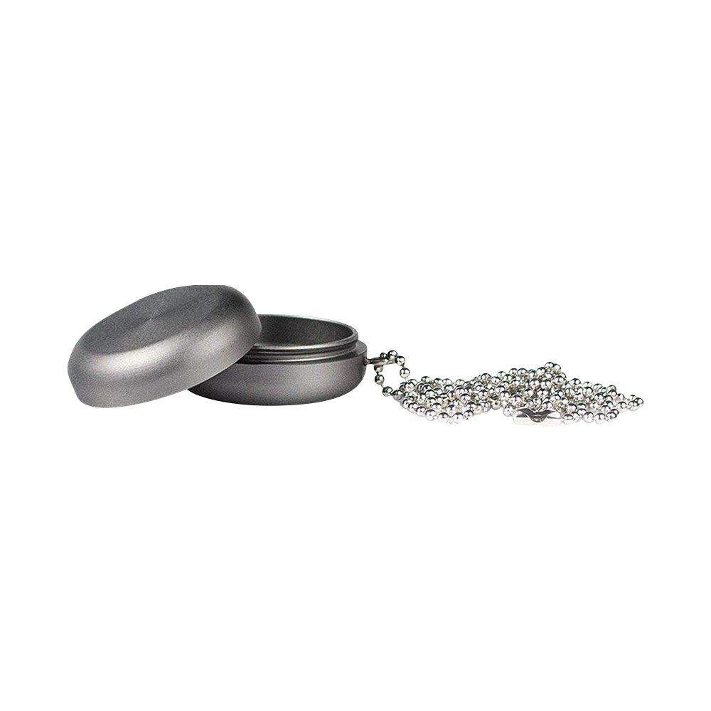 Kannastor Pendant Puck Necklace Grinder - The Ultimate On - the - Go Smoking Accessory