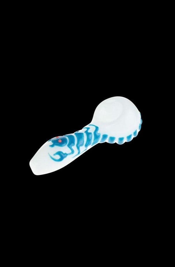 Enchanting Glow-in-the-Dark Scorpion Spoon Pipe