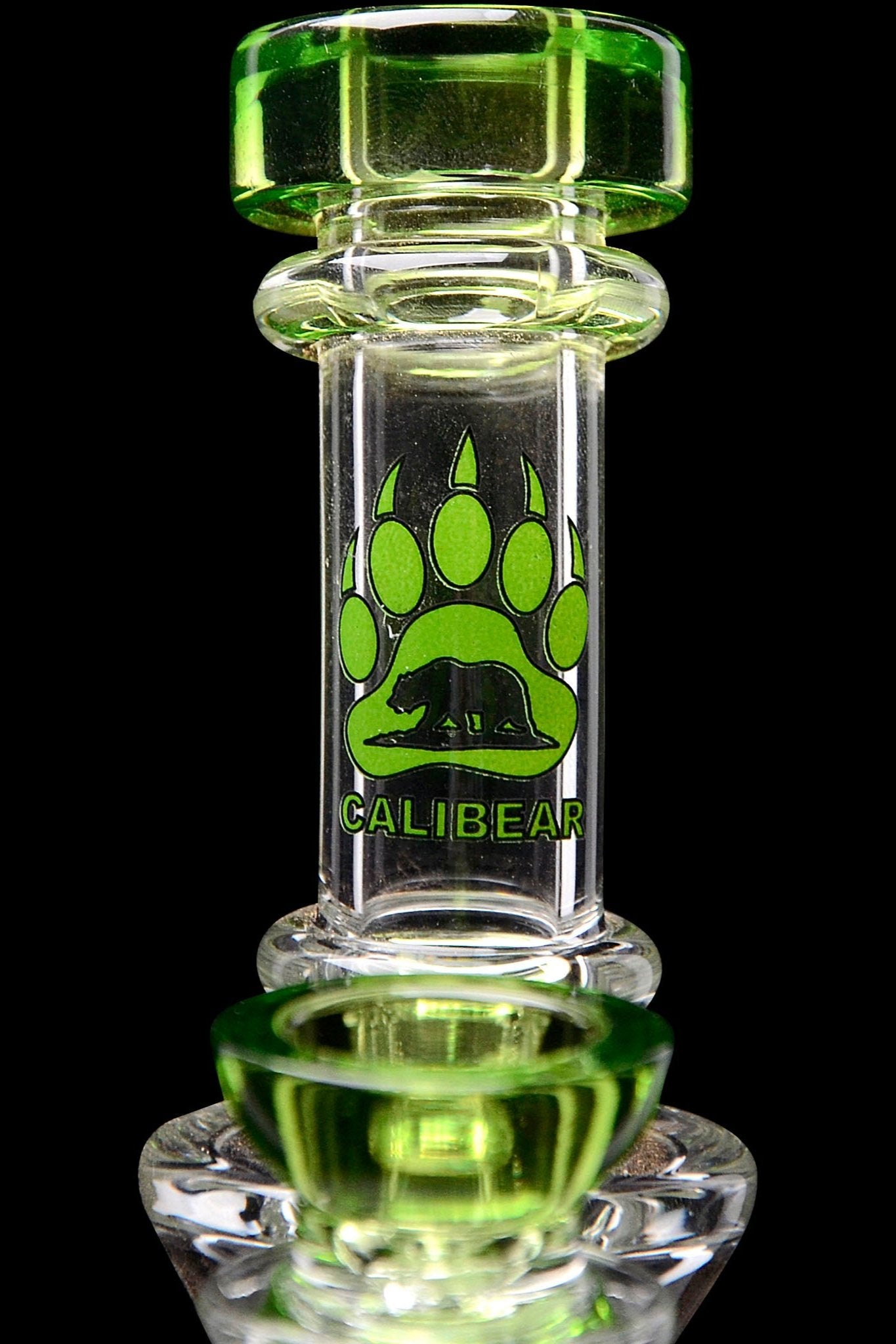 Calibear Colored Ball Flower of Life Smoking Rig - A Stunning Smoking Companion