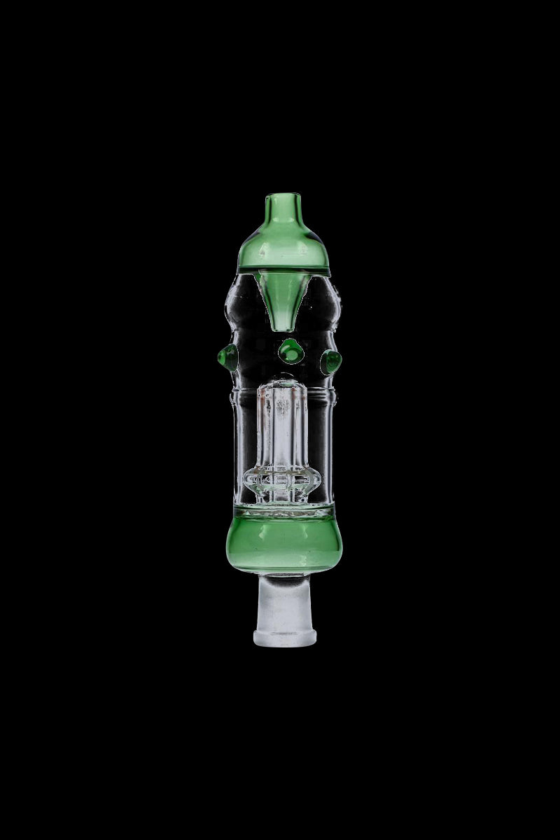 Stylish Colored Glass Nectar Collector with Titanium Nail - Must - Have for Dabbers