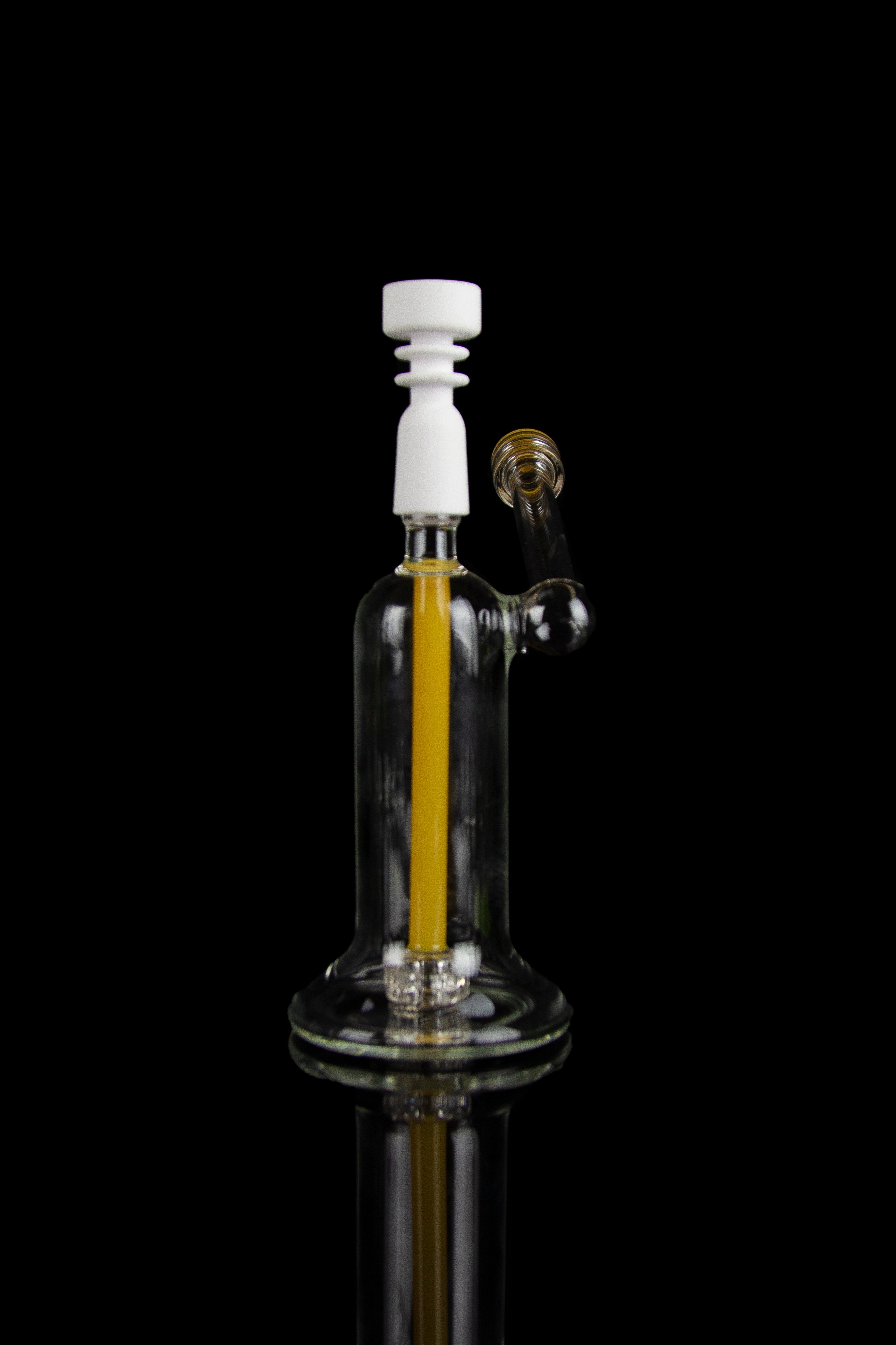 Stunning Stereo Perc Concentrate Bubbler with Ceramic Nail