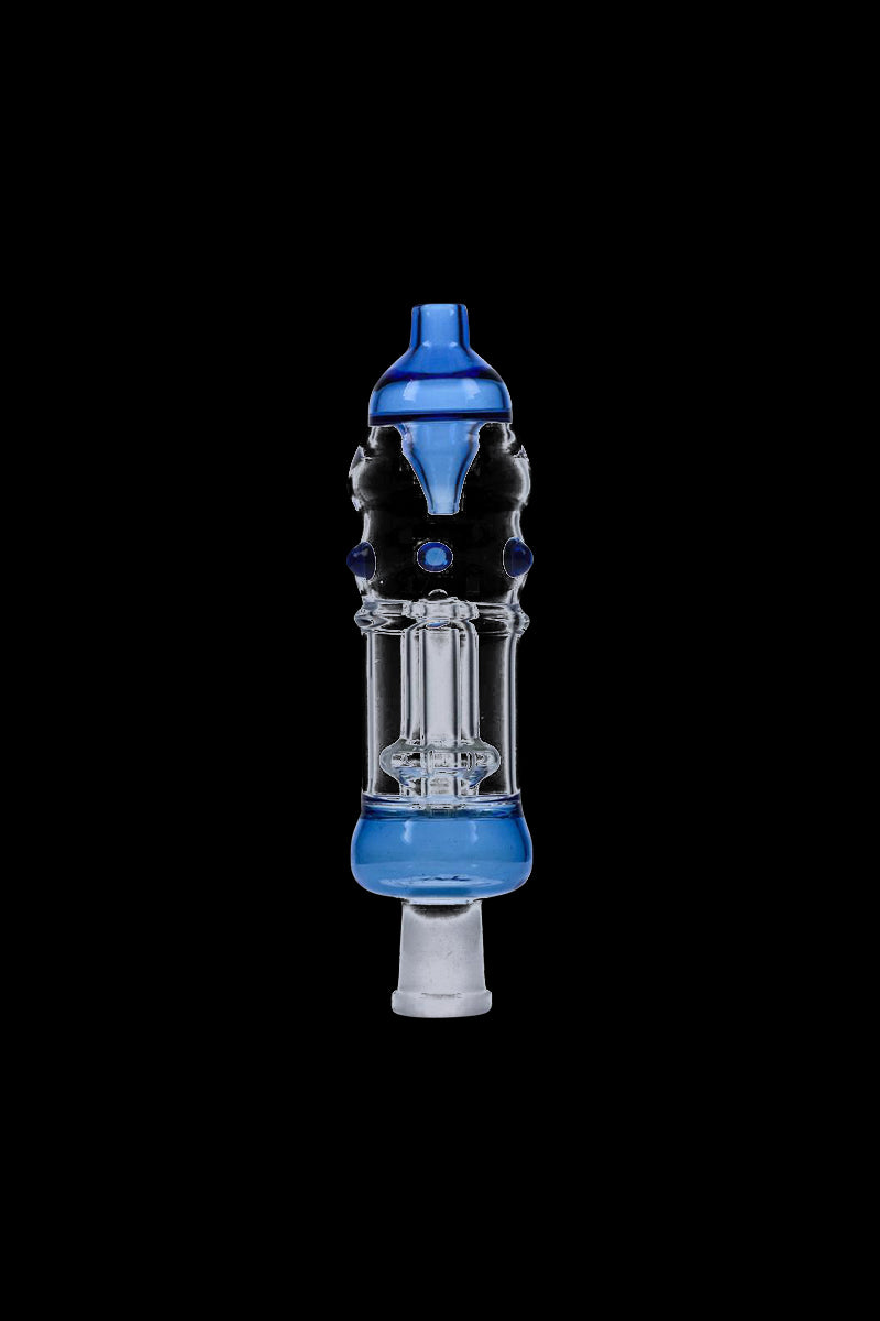 Stylish Colored Glass Nectar Collector with Titanium Nail - Must - Have for Dabbers
