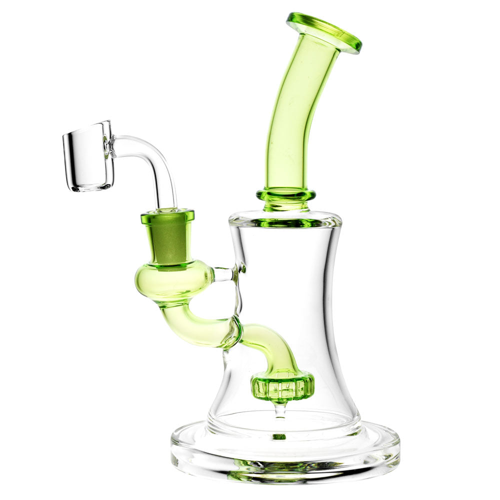 Stunning 8-Inch Oil Can Disc Perc Rig