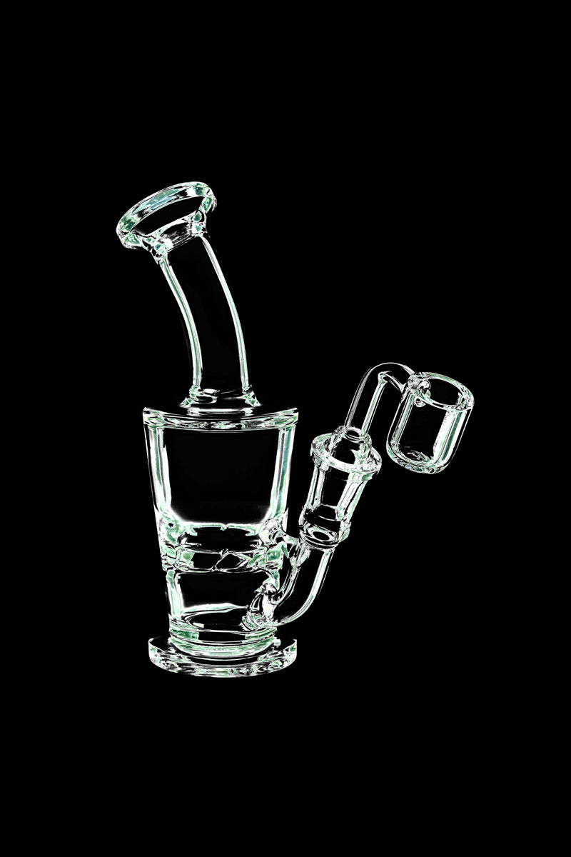 DankStop Turbine Perc Mini Rig - The Enchanting Tiny Tornado