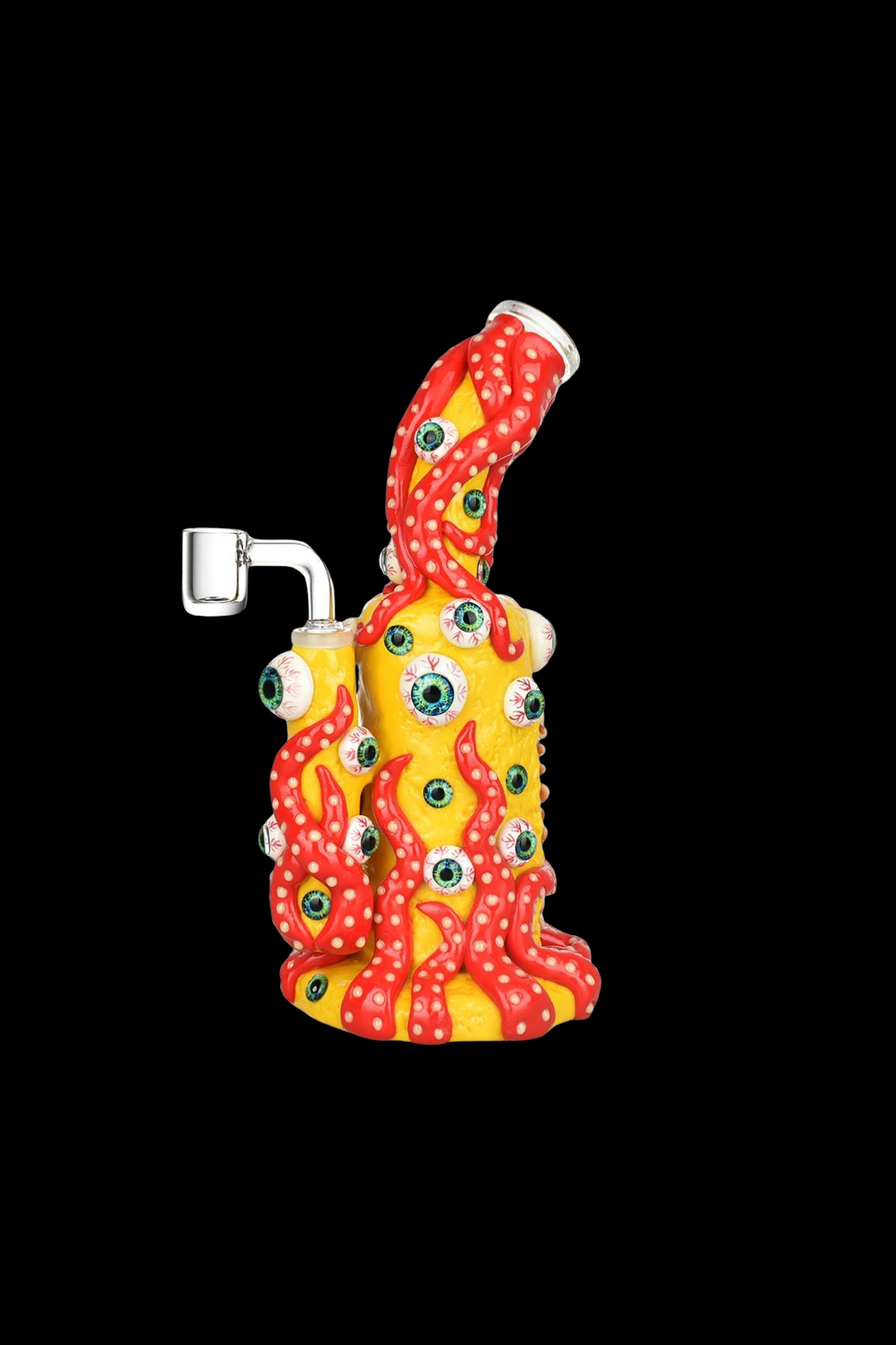 Octo Eyeballz Glow-in-the-Dark Dab Rig: A Mesmerizing Smoking Experience!