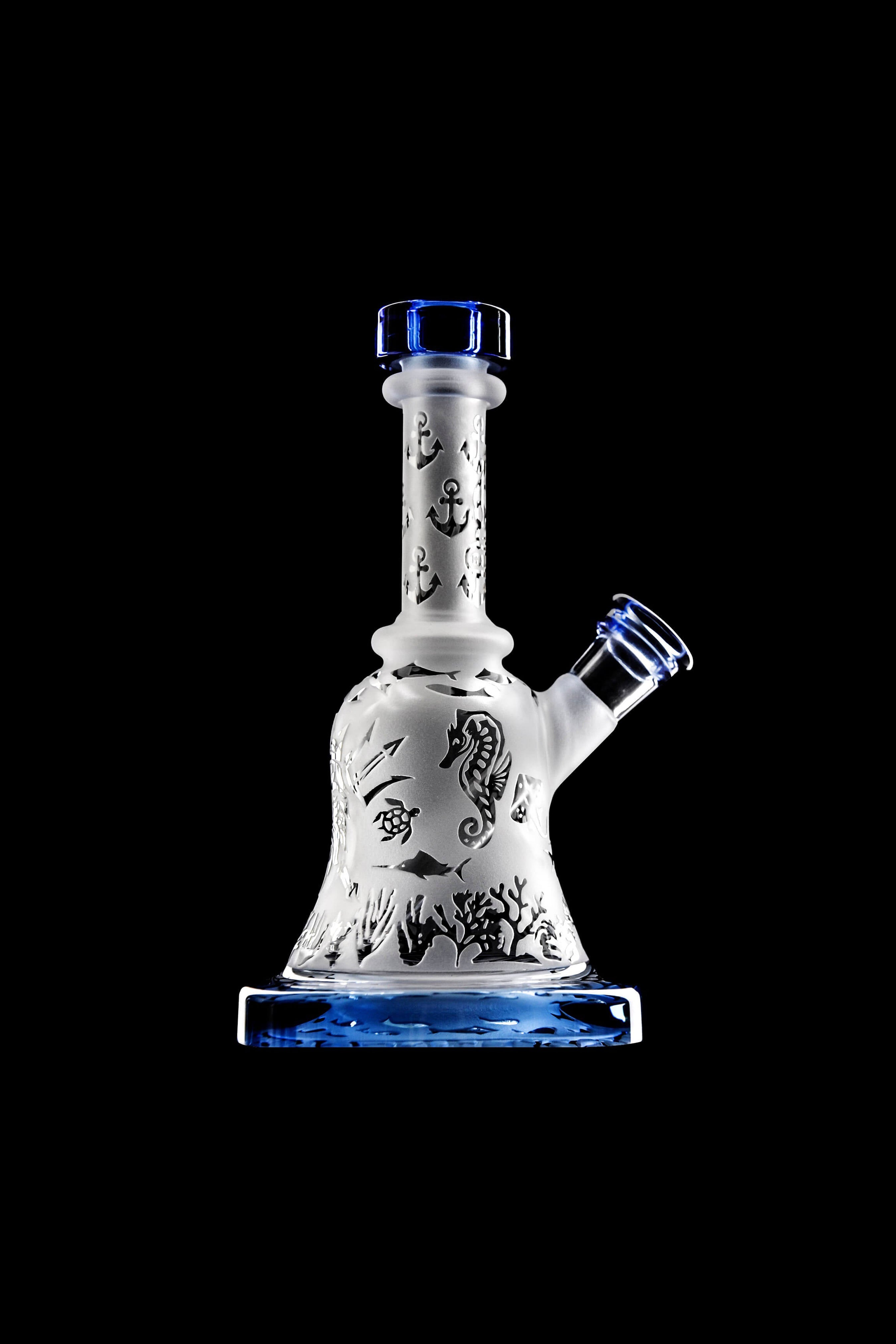 Calibear Sandblasted Bell Ringer Water Pipe