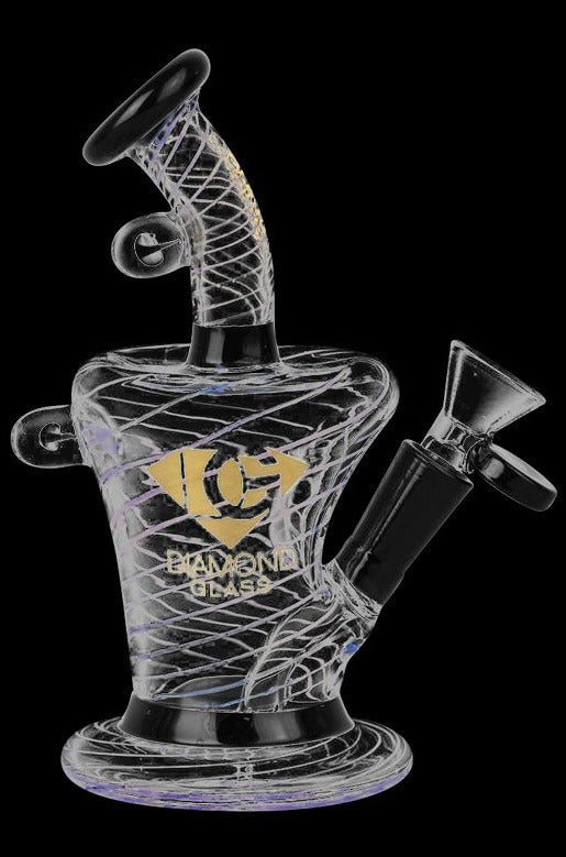 Diamond Glass Krabs Oil Rig - Premium Smoking Companion