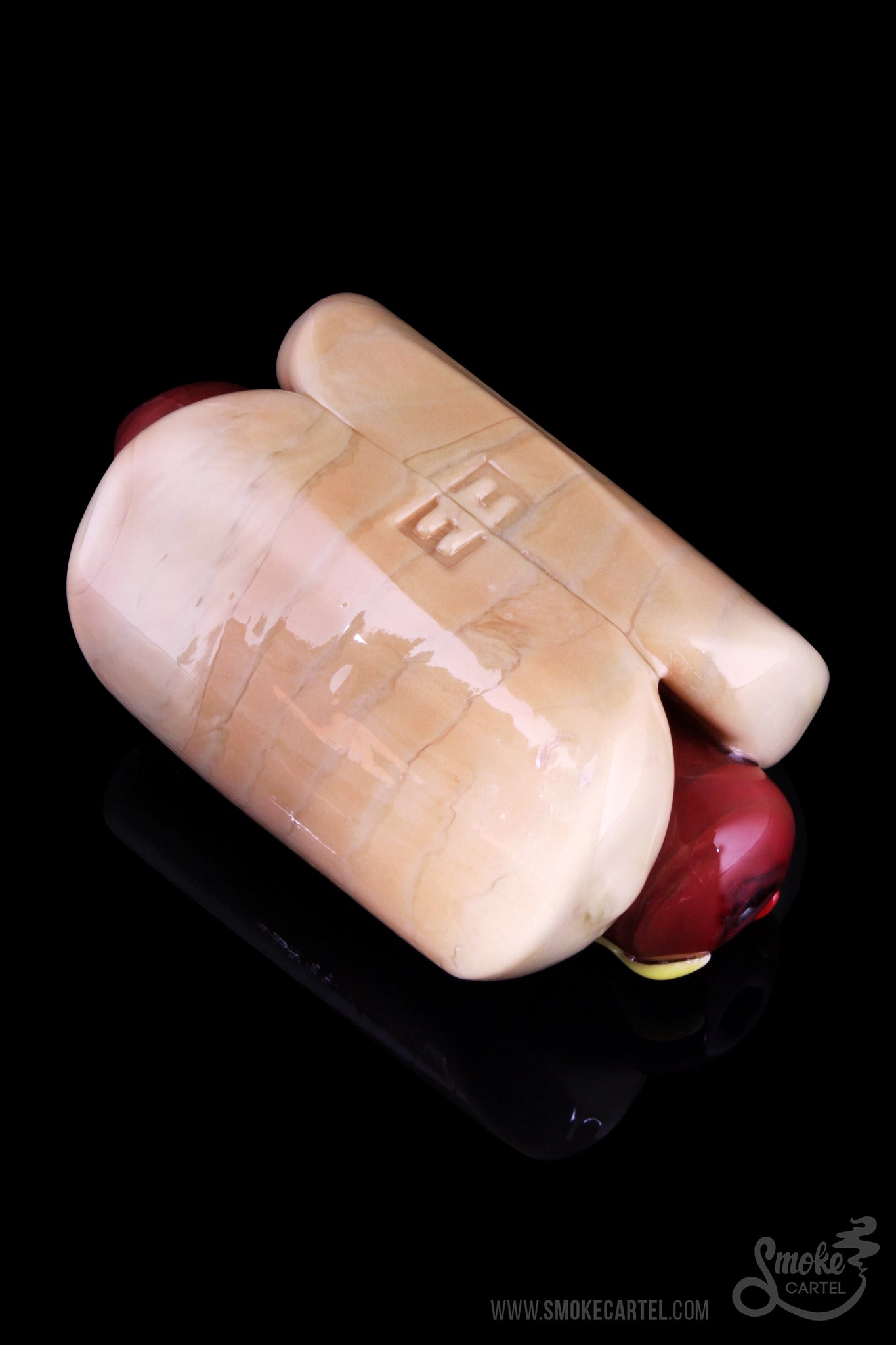 Empire Glassworks Frankburner Hot Dog Hand Pipe - A Smoking Sensation!