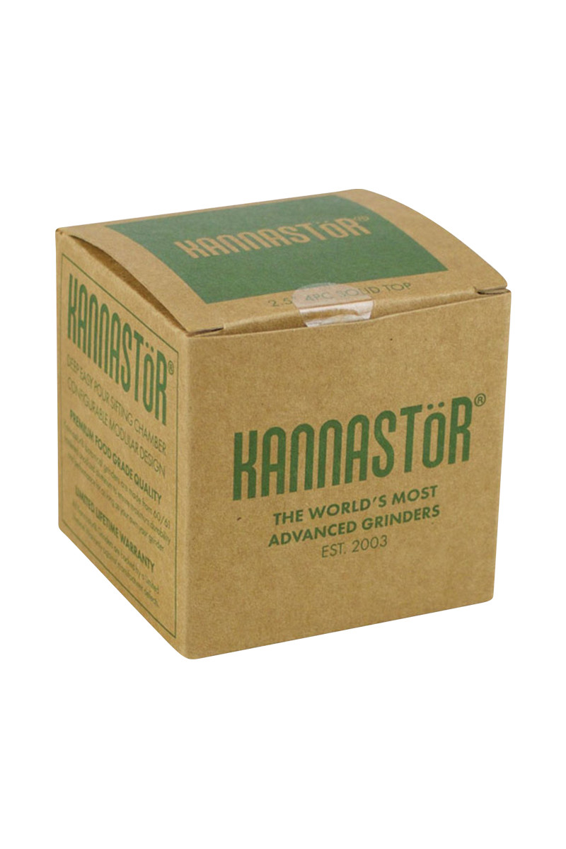 Kannastor Gunmetal Multi - Chamber 4 - Piece Grinder: A Pro - Grade Essential