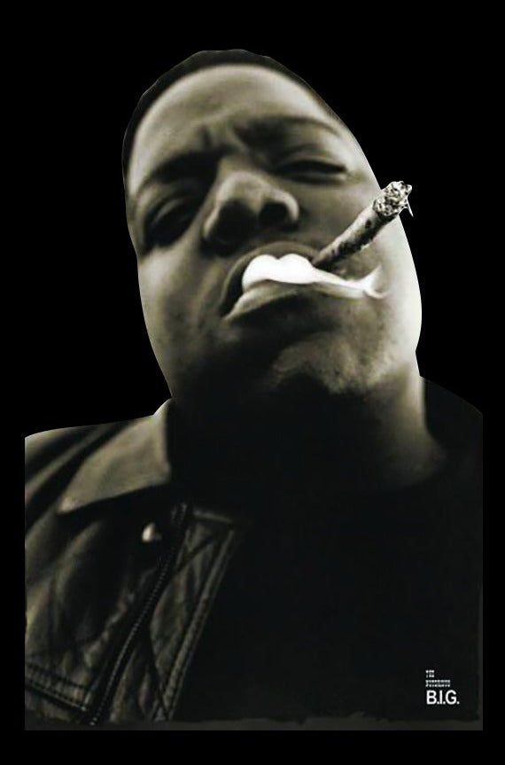 Notorious BIG Smoke Poster