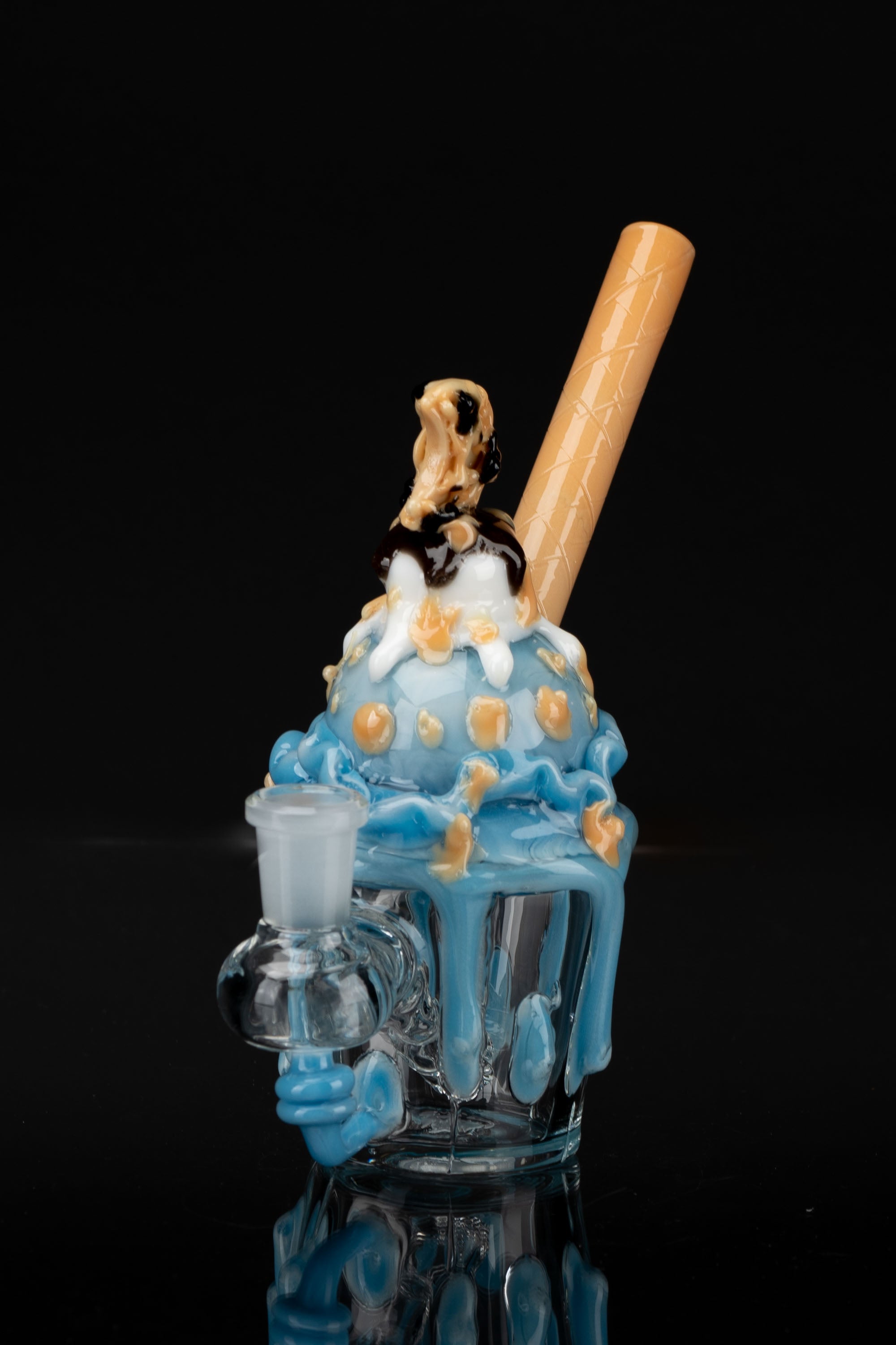 Empire Glassworks Cookie Monster Sundae Nano Rig - A Delightful Smoking Companion
