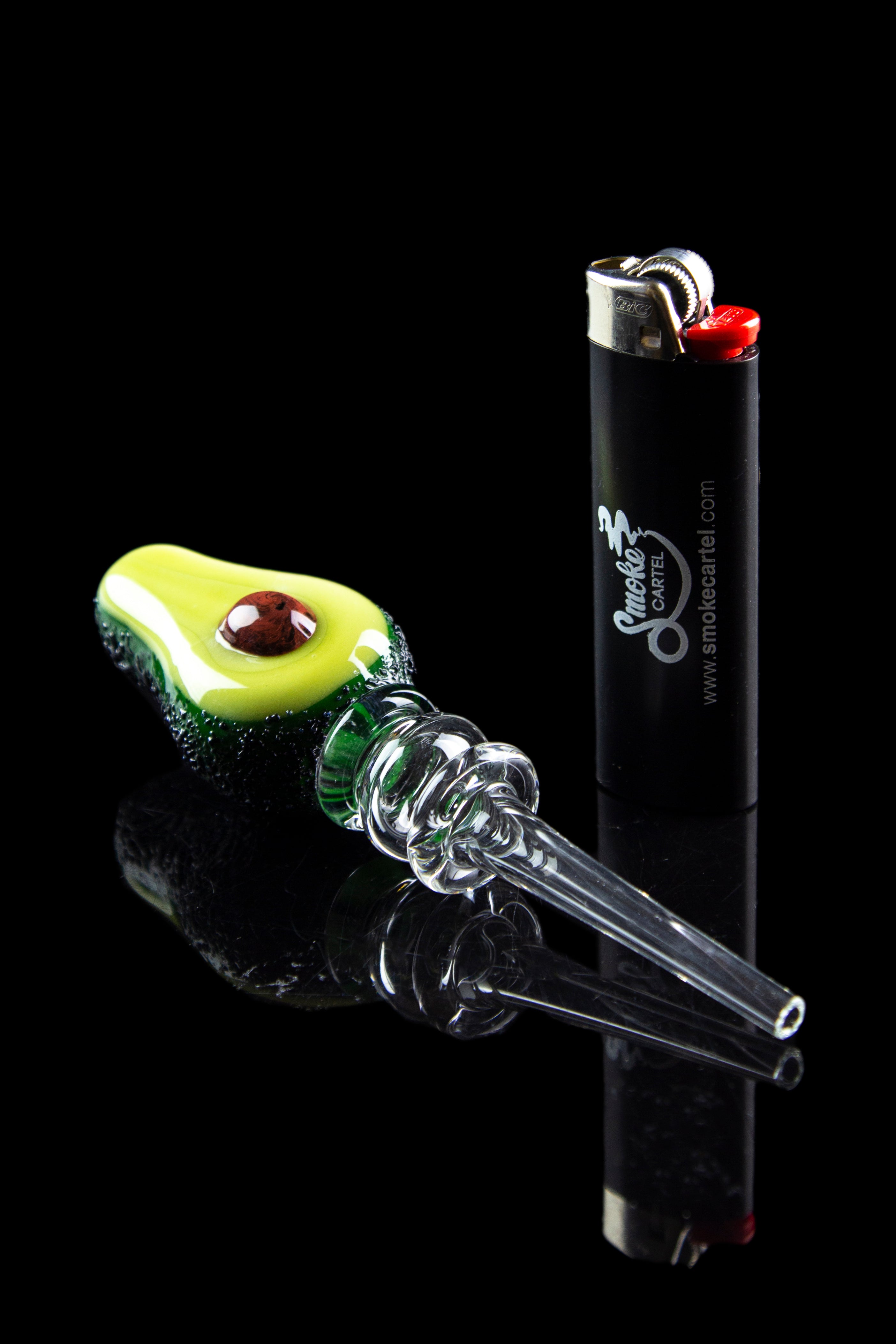 Empire Glassworks Avocadope Honey Straw - A Fun and Quirky Dabbing Essential