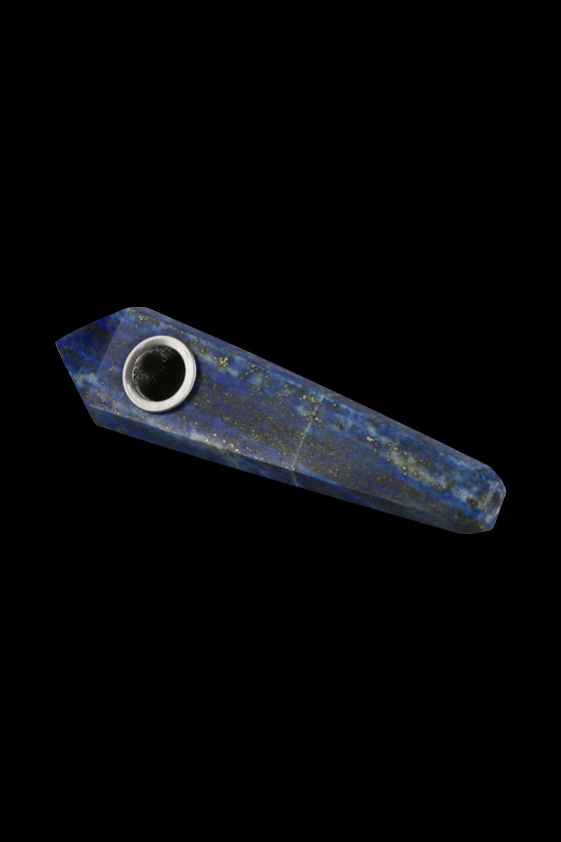 Exquisite Natural Gemstone Hand Pipe for Smoking Enthusiasts