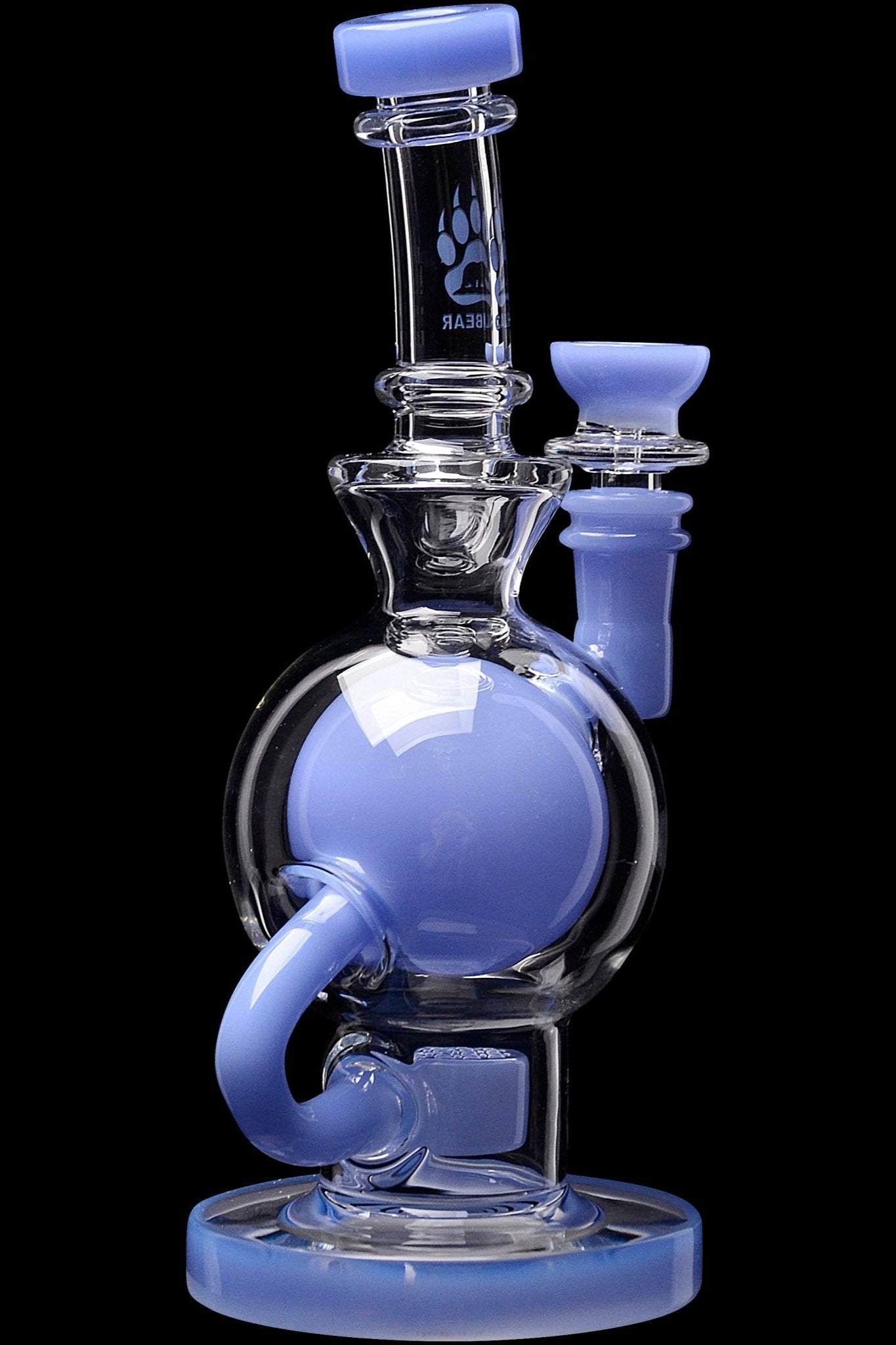 Calibear Colored Ball Flower of Life Smoking Rig - A Stunning Smoking Companion