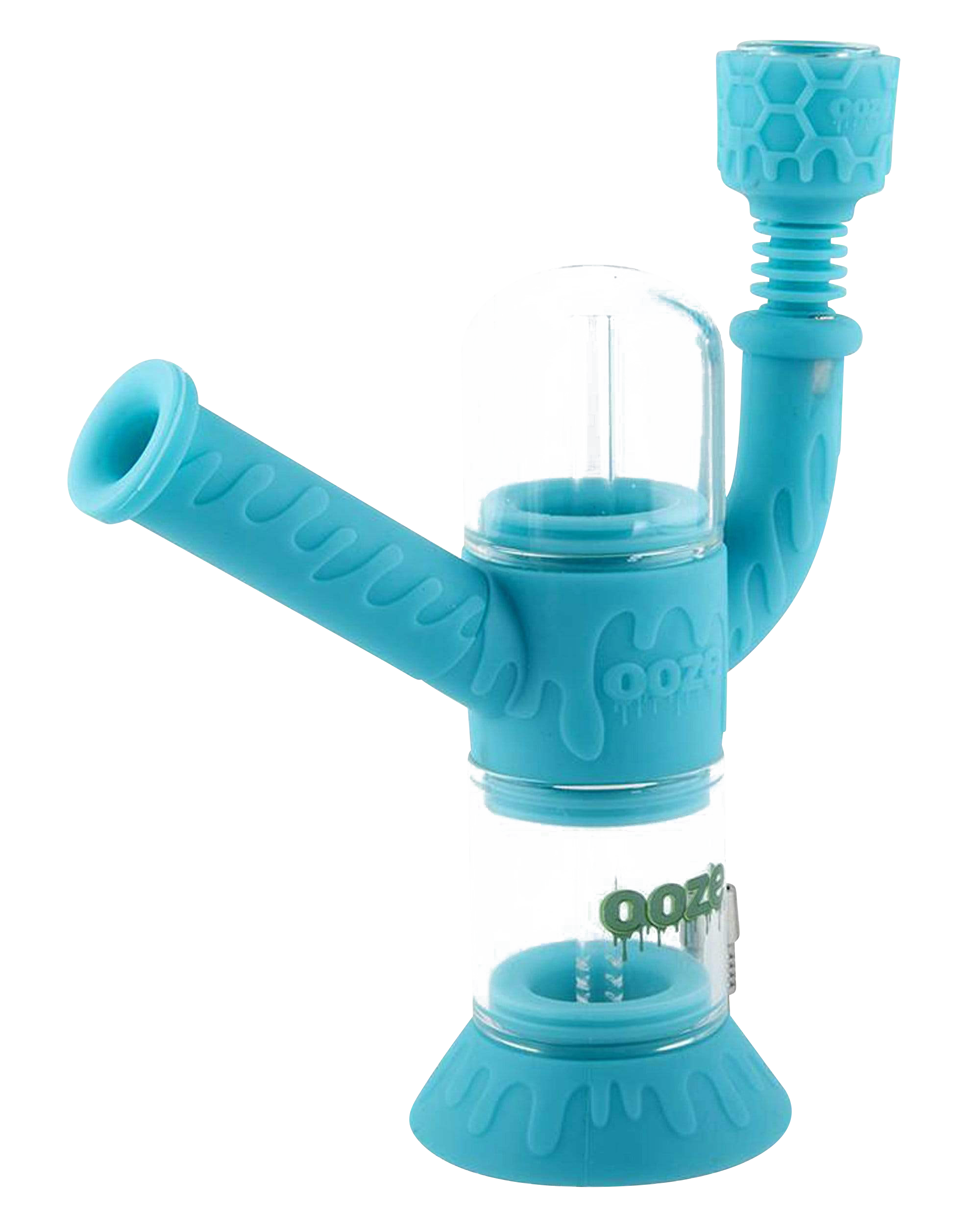 Ooze Cranium 4-in-1 Silicone & Glass Multifunctional Water Pipe