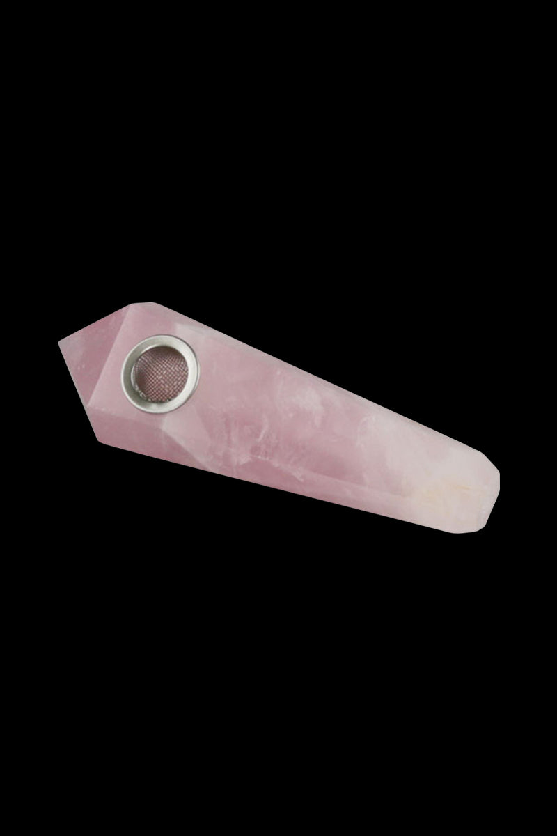 Exquisite Natural Gemstone Hand Pipe for Smoking Enthusiasts