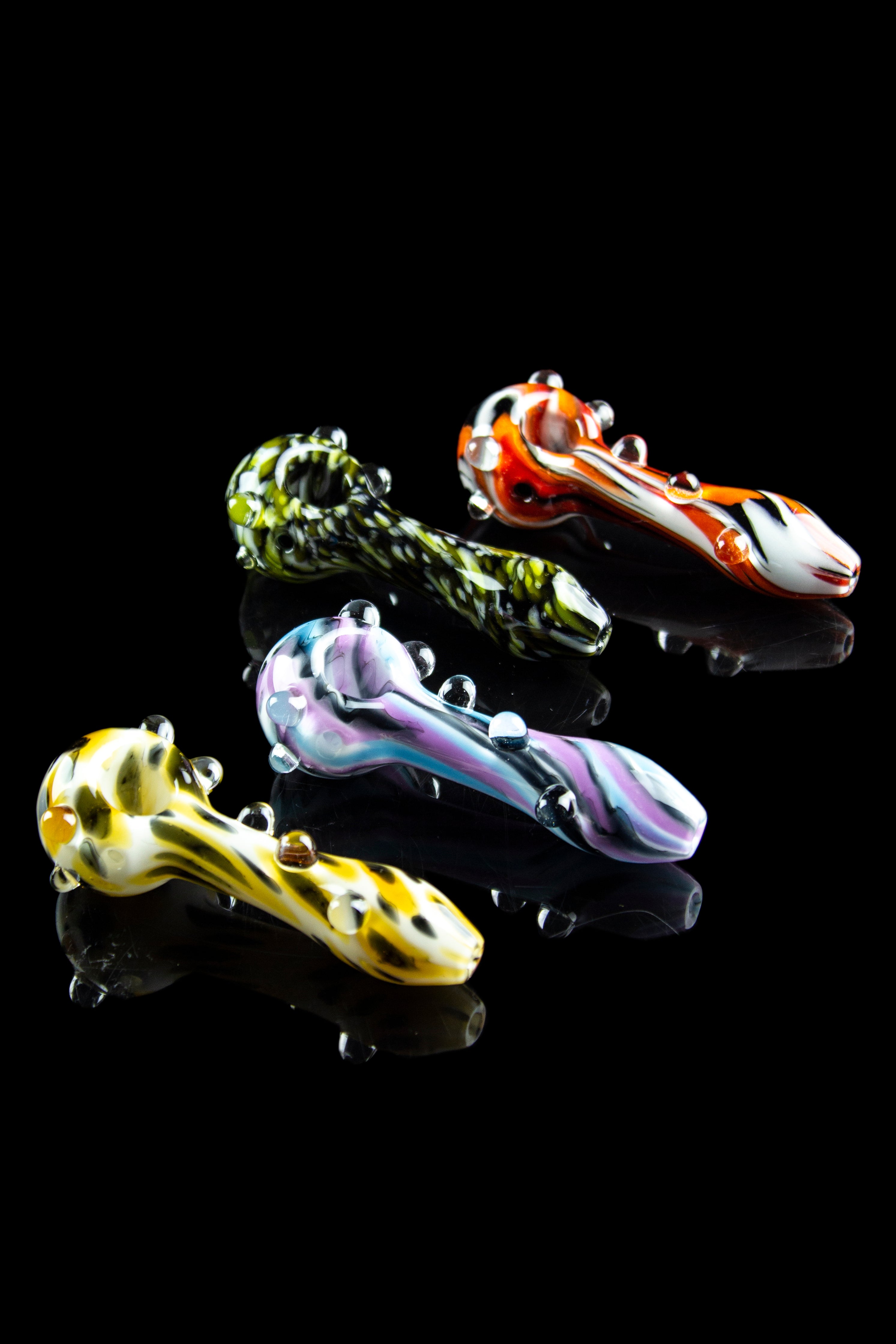Empire Glassworks Psychedelic Dragon Pipes Set