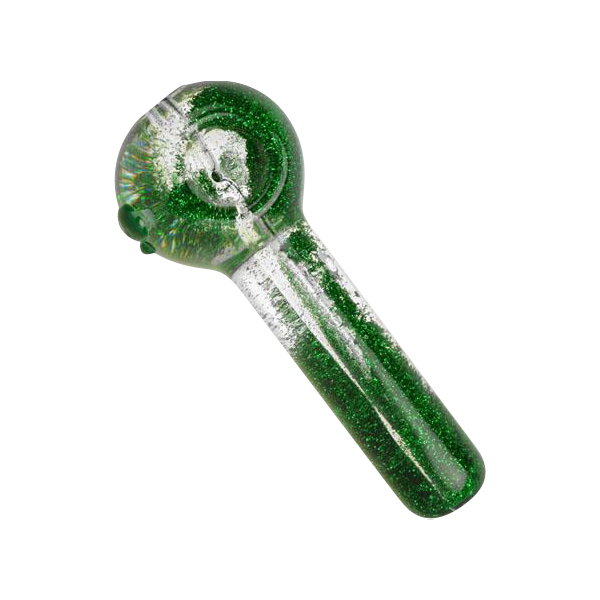 Sparkling Glitter Liquid Hand Pipe - Shine Bright While You Smoke!