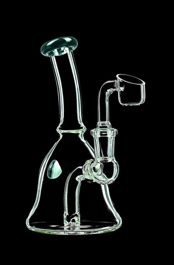 DankStop Blob - Adorable Marble Accented Mini Rig