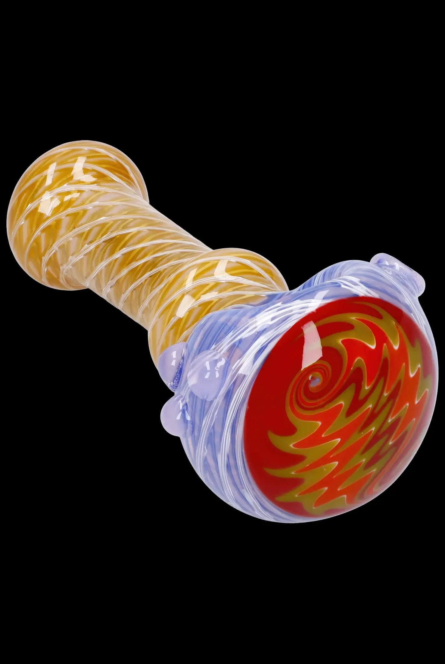 Exquisite Net Reversal Spoon Pipe - 4.5 inches
