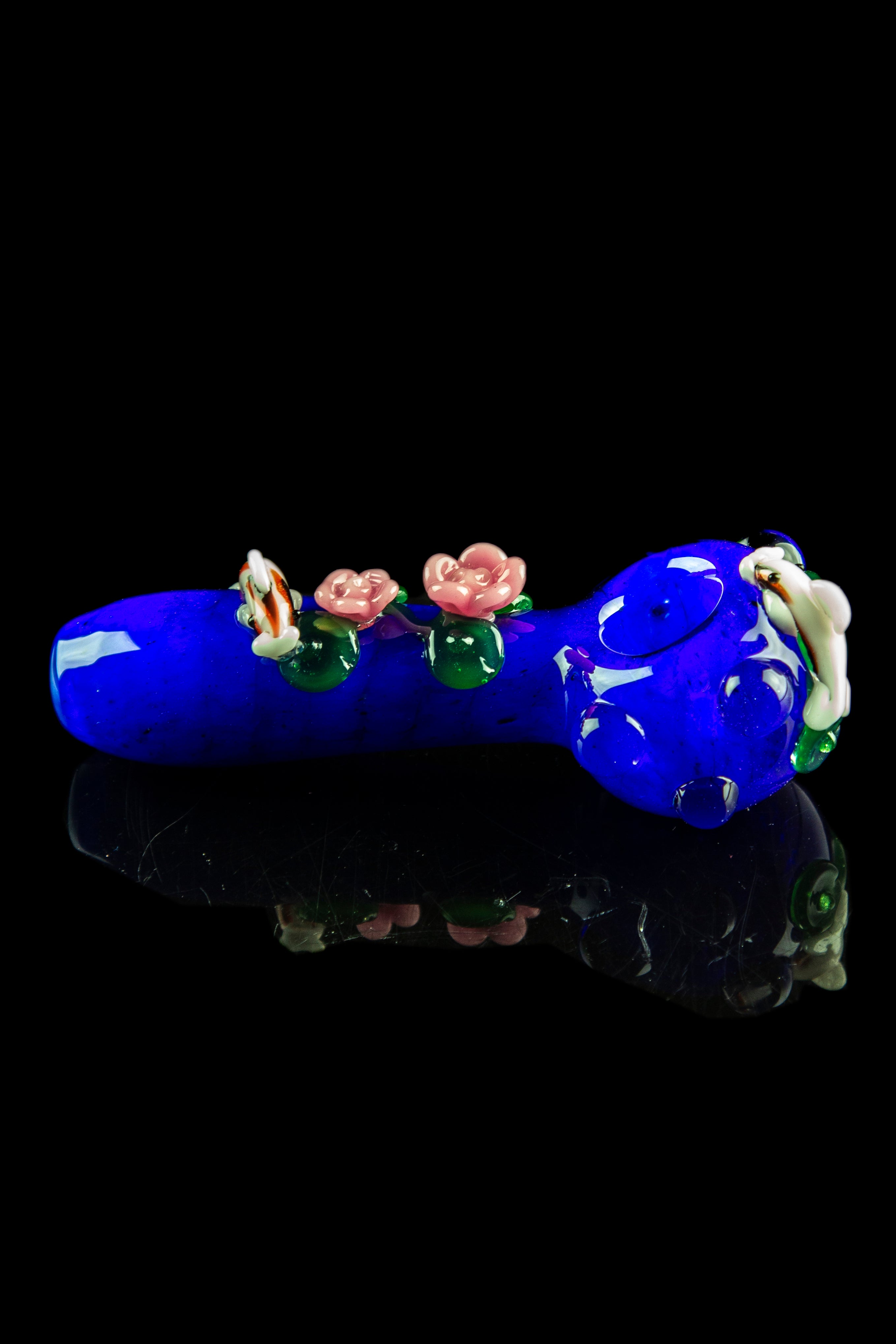 Empire Glassworks Koi Pond Spoon Pipe - A Masterpiece of Glass Art