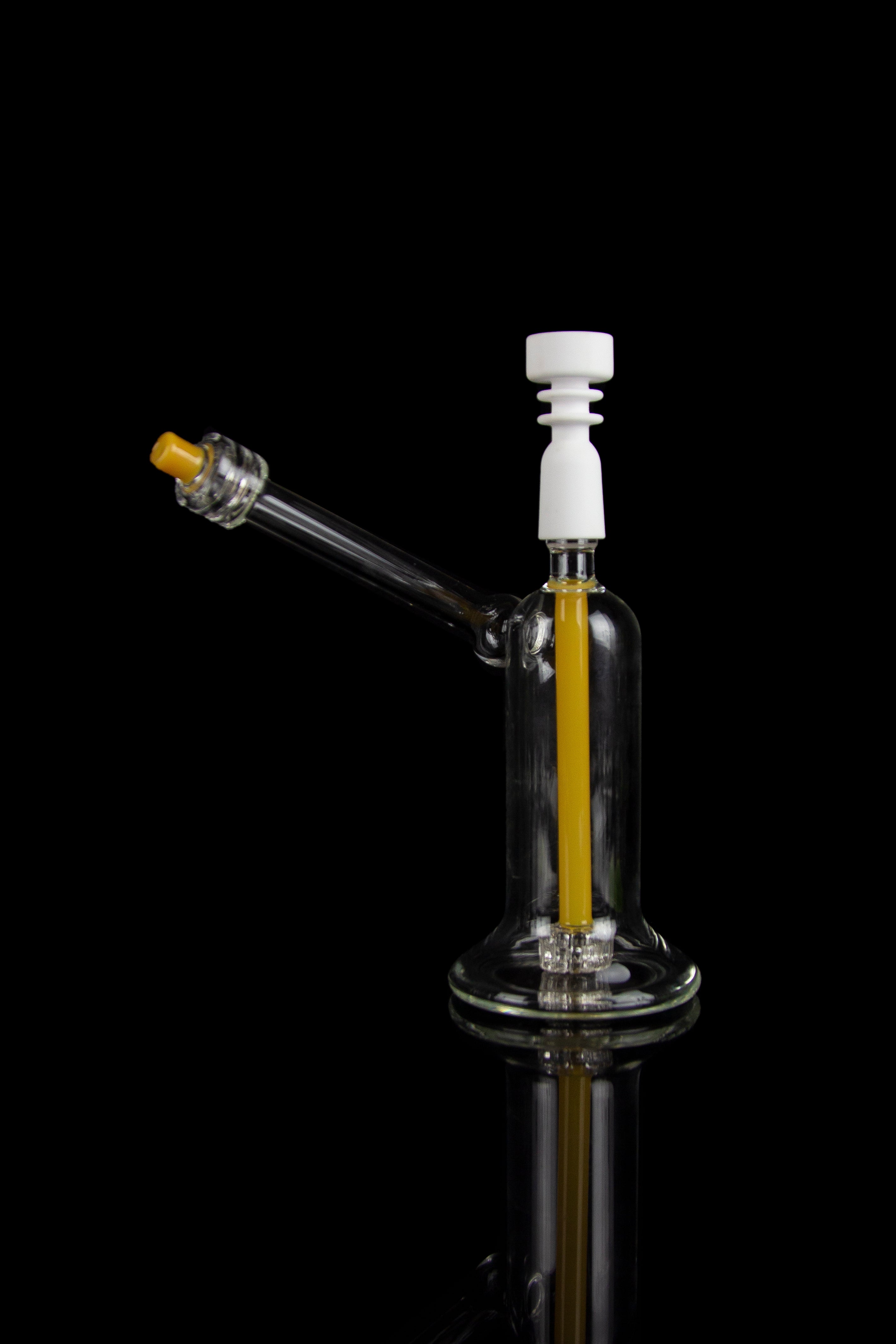 Stunning Stereo Perc Concentrate Bubbler with Ceramic Nail
