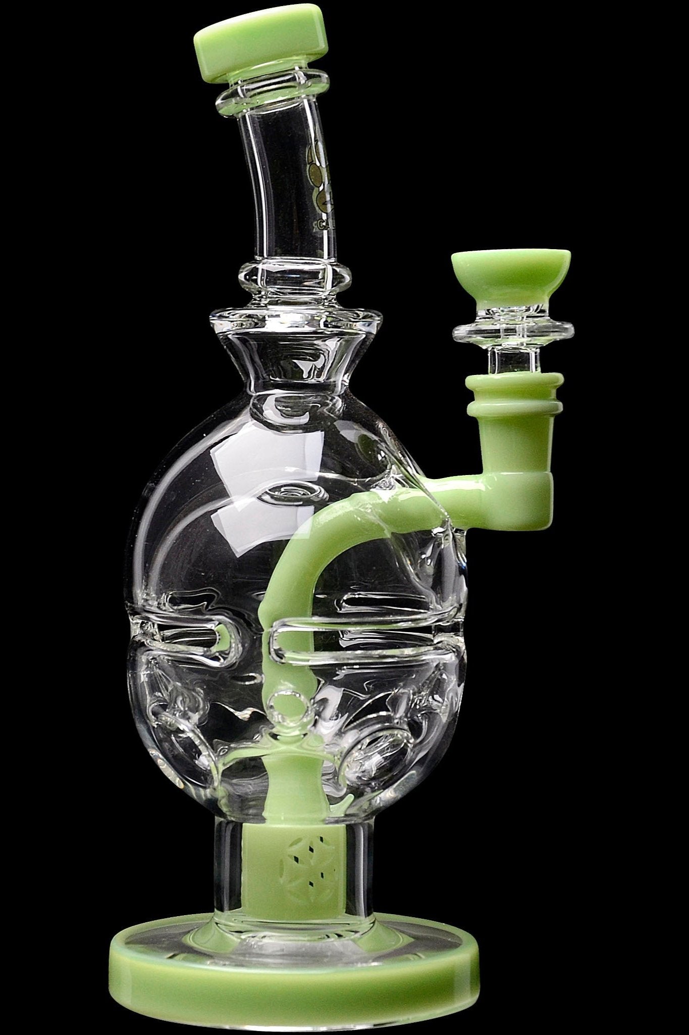 Calibear Fabulous Egg Seed of Life Dab Rig - A Dabbing Marvel
