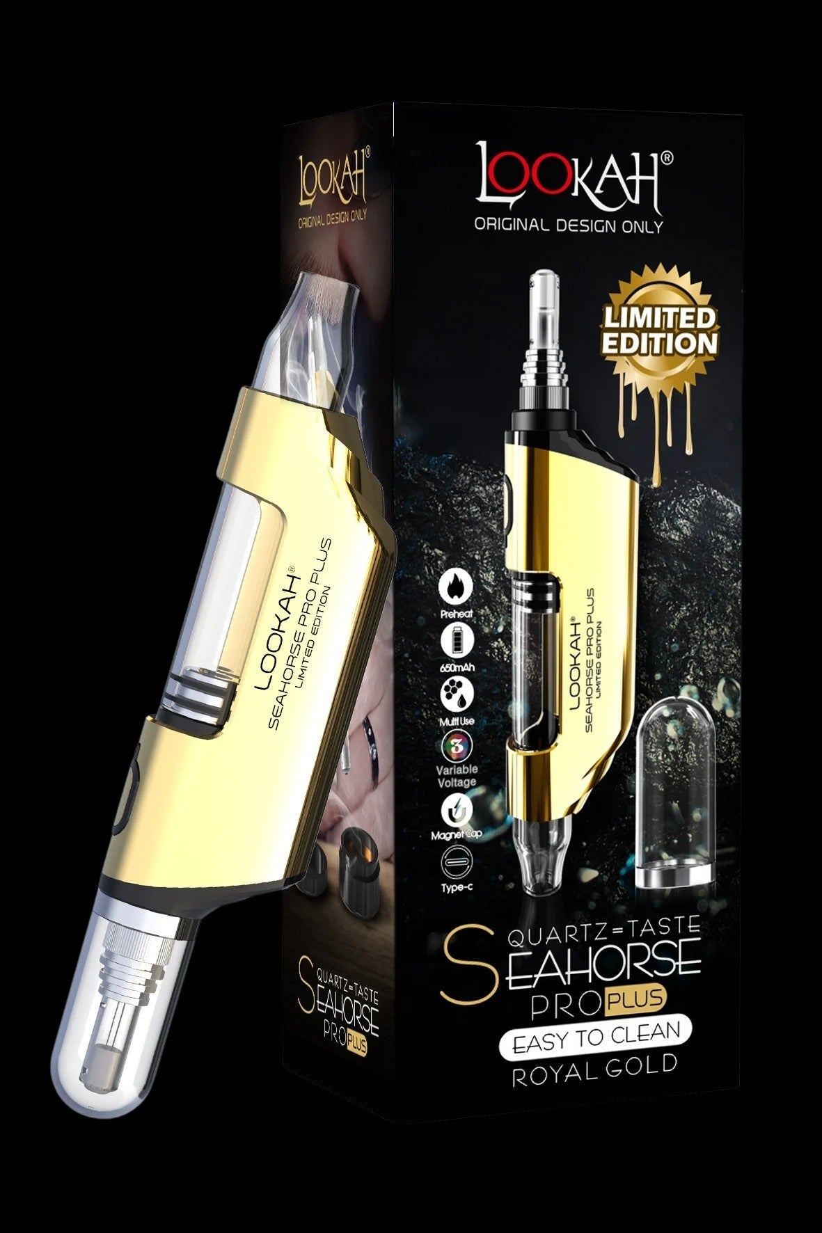 Lookah Seahorse PRO Plus - The Ultimate Electric Dab Pen Kit