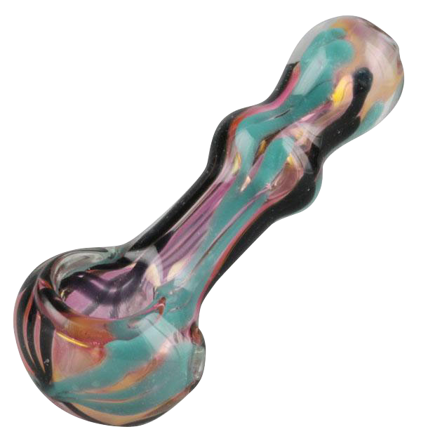 Exquisite Gold Fumed Wig - Wag Hand Pipe