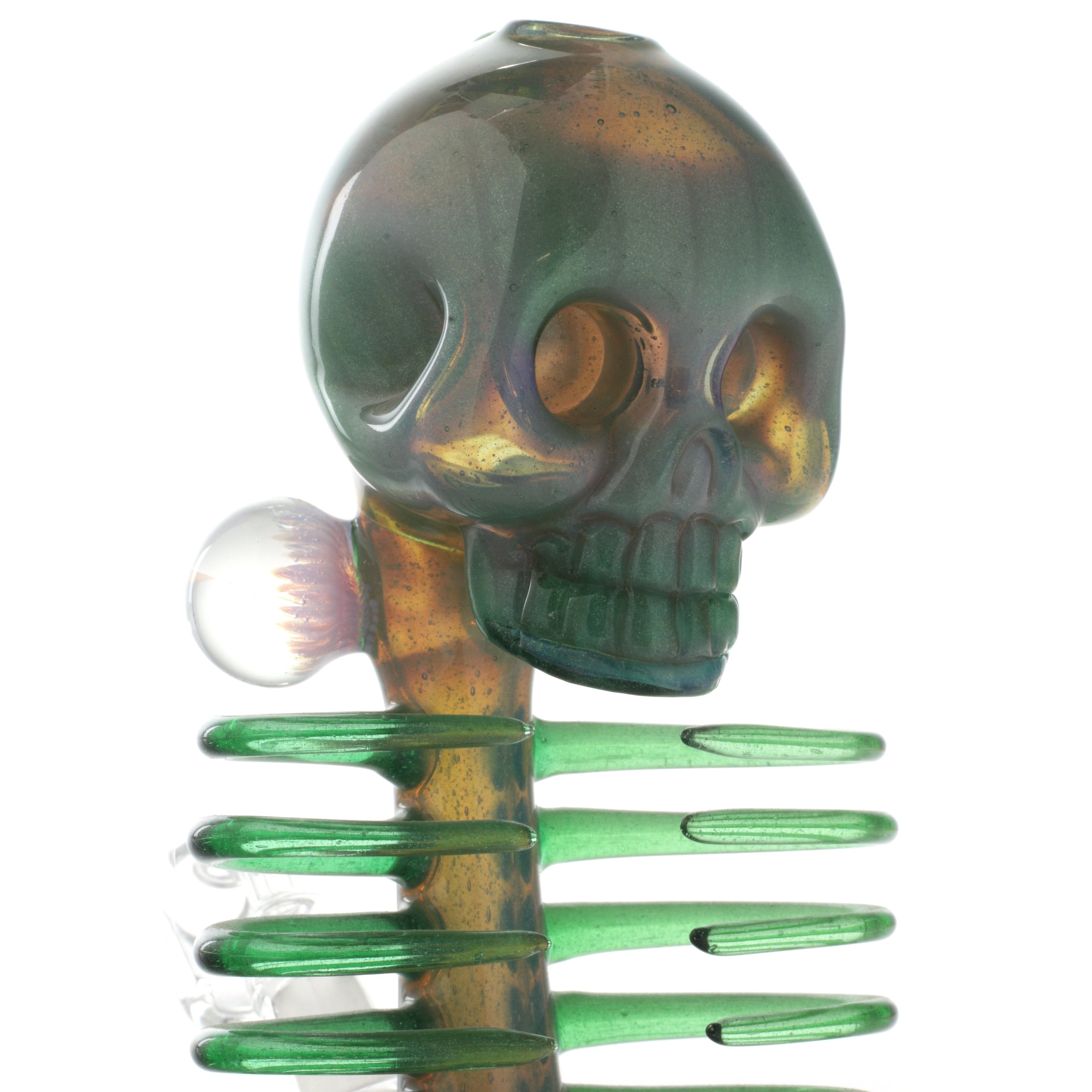 Carsten Carlile's Stunning Skull Skeleton Dab Rig