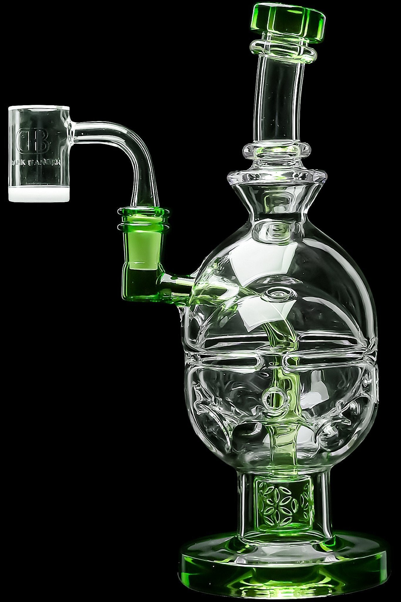 Calibear Fabulous Egg Seed of Life Dab Rig - A Dabbing Marvel