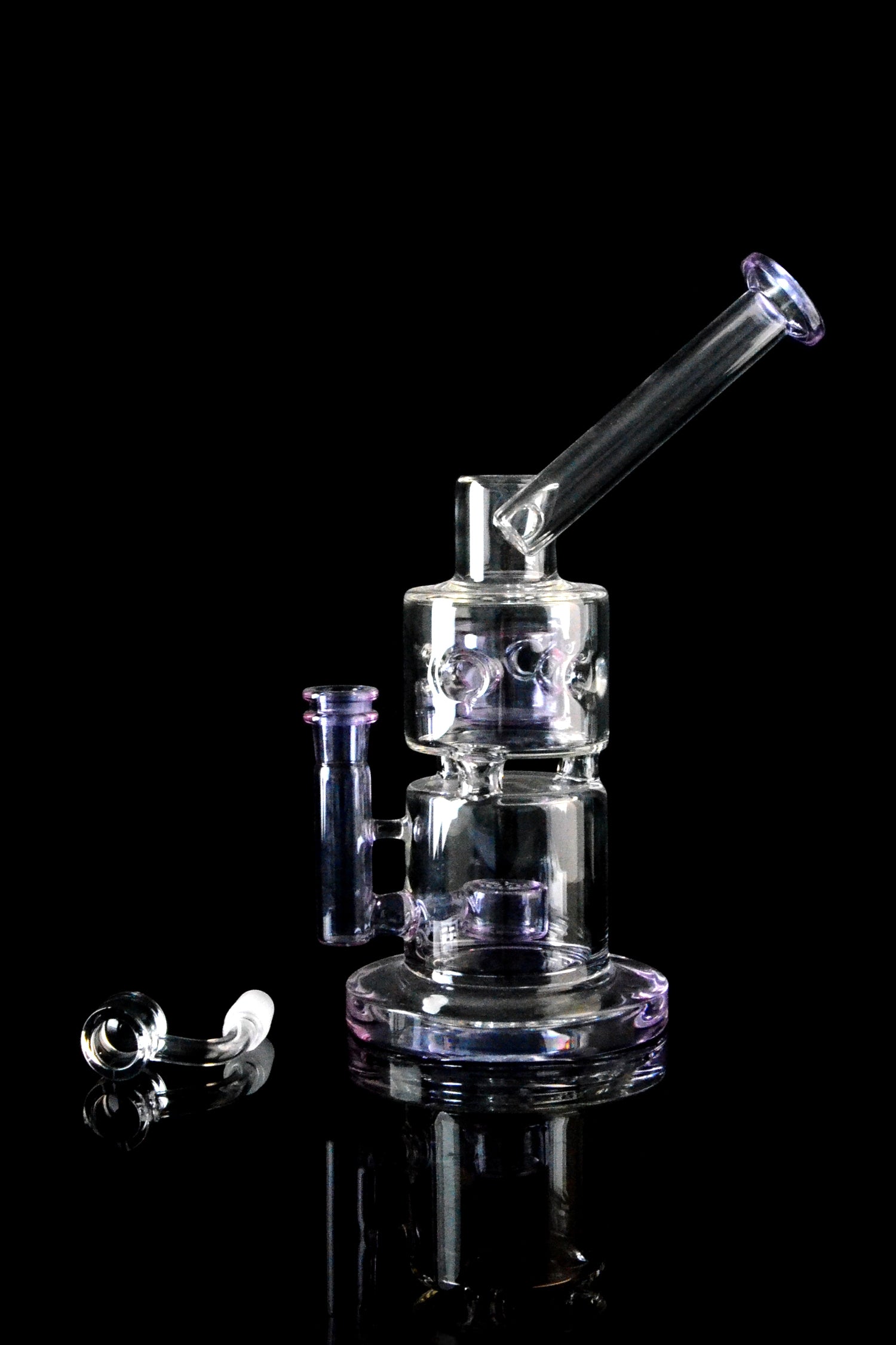 Uncle Sam's Seed of Life Swiss Perc Sidecar Dab Rig: A Stunning Smoking Essential