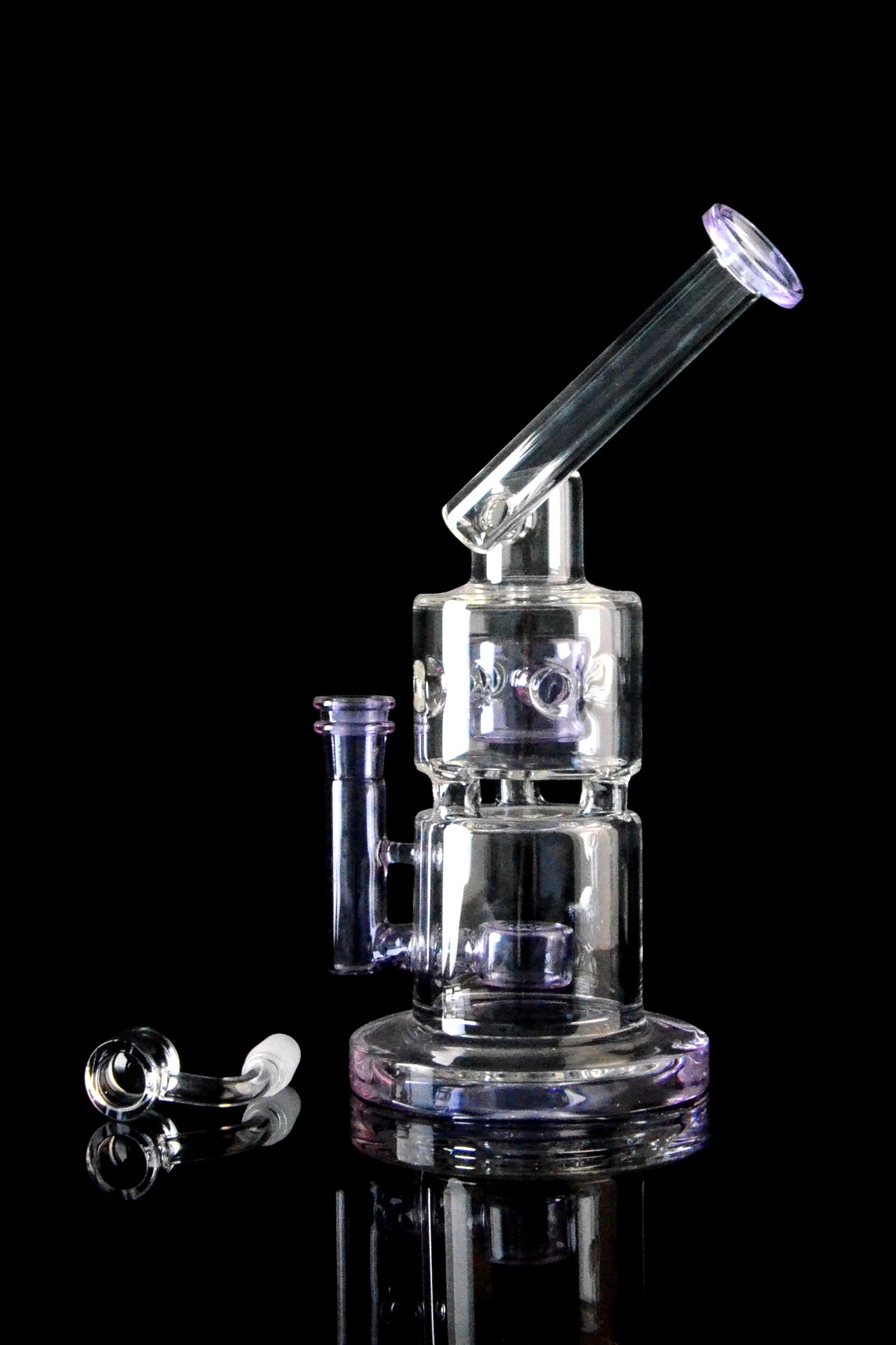 Uncle Sam's Seed of Life Swiss Perc Sidecar Dab Rig: A Stunning Smoking Essential