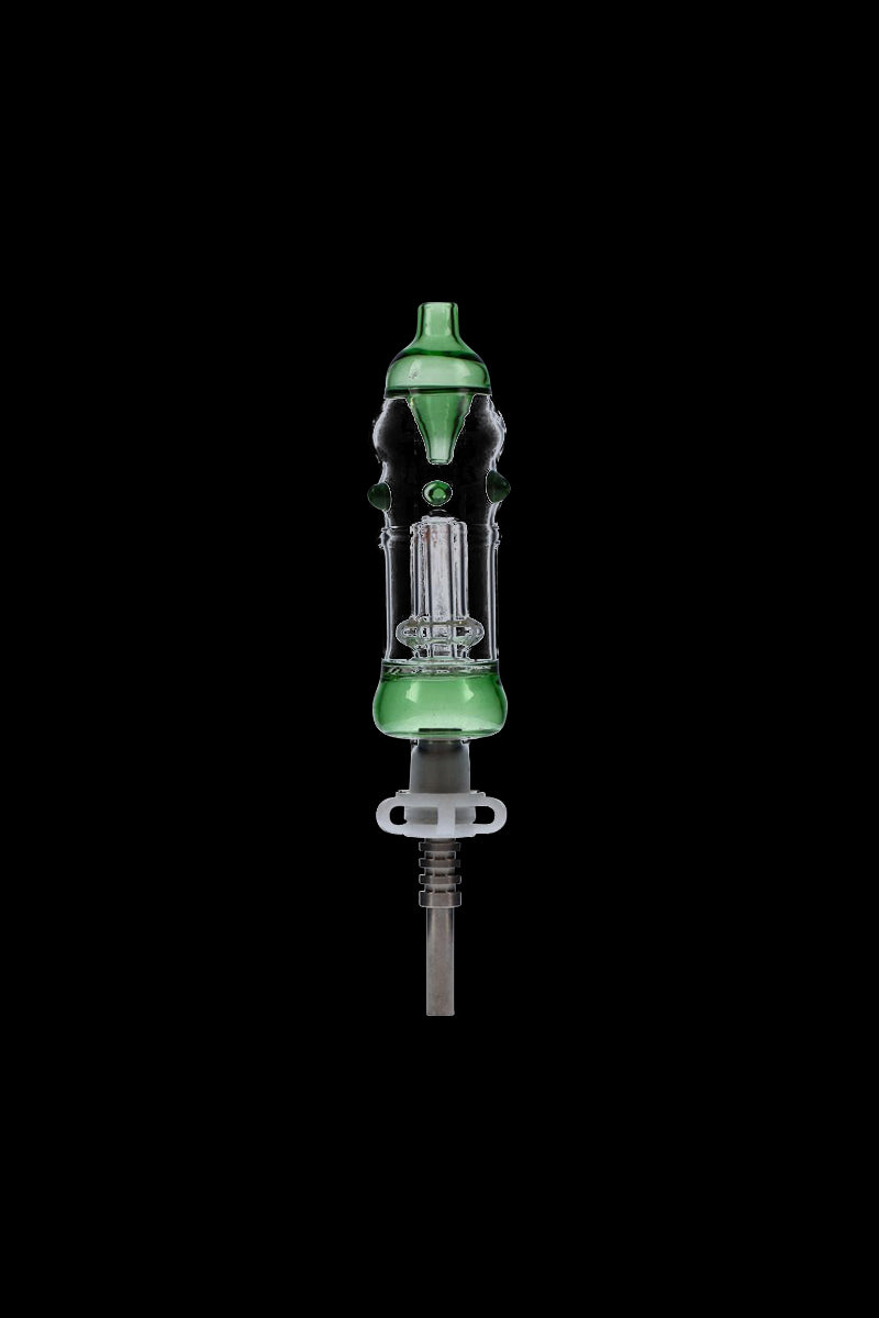 Stylish Colored Glass Nectar Collector with Titanium Nail - Must - Have for Dabbers