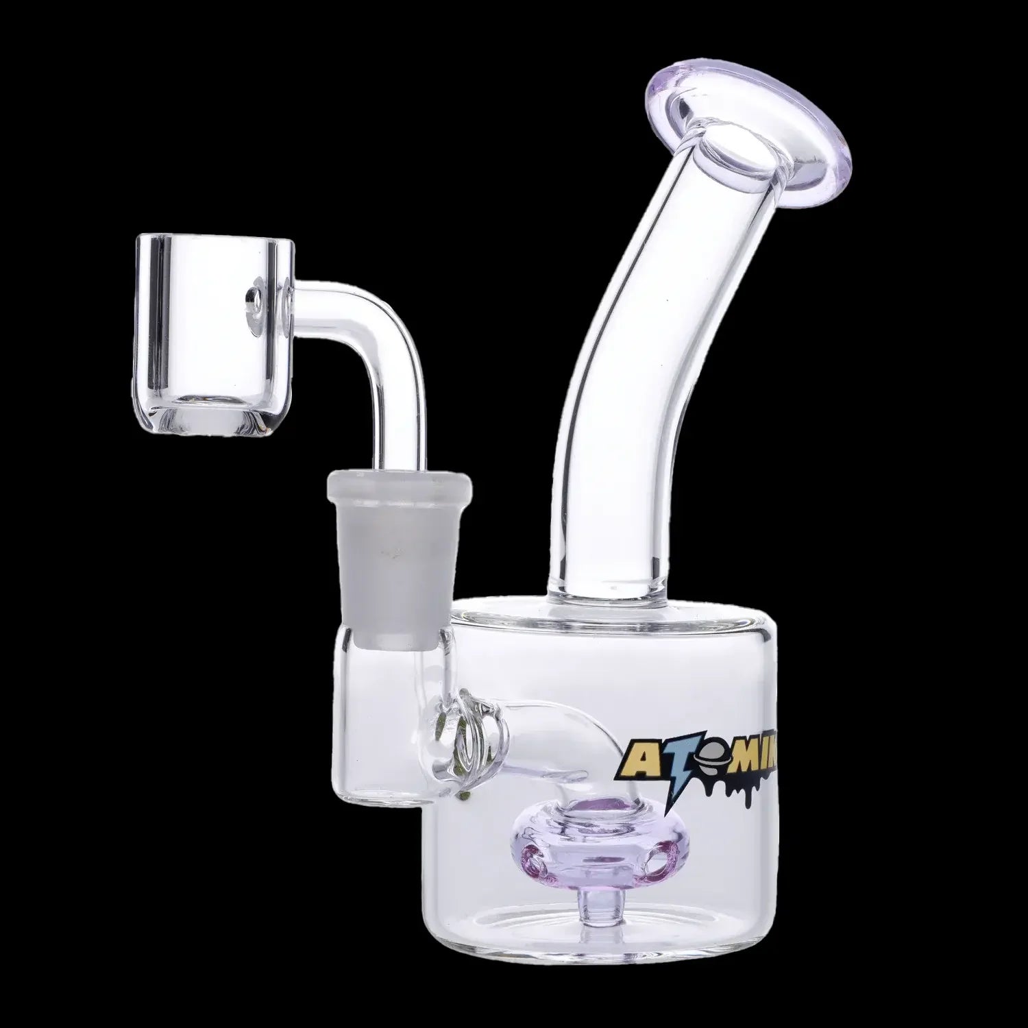 Atomik Little Dipper Dab Rig - Compact 5.25-Inch Cosmic Wonder