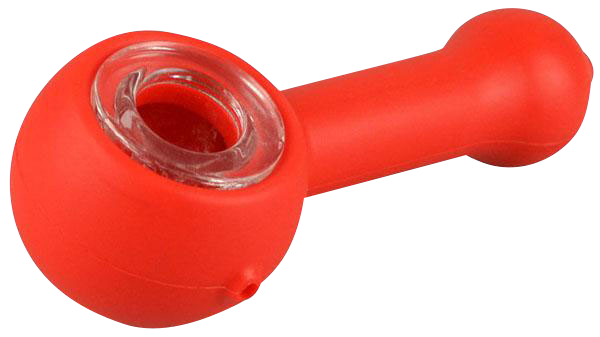 NoGoo Premium Silicone Spoon Hand Pipe - An Unbeatable Smoking Companion