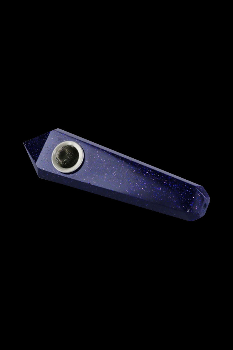 Exquisite Natural Gemstone Hand Pipe for Smoking Enthusiasts