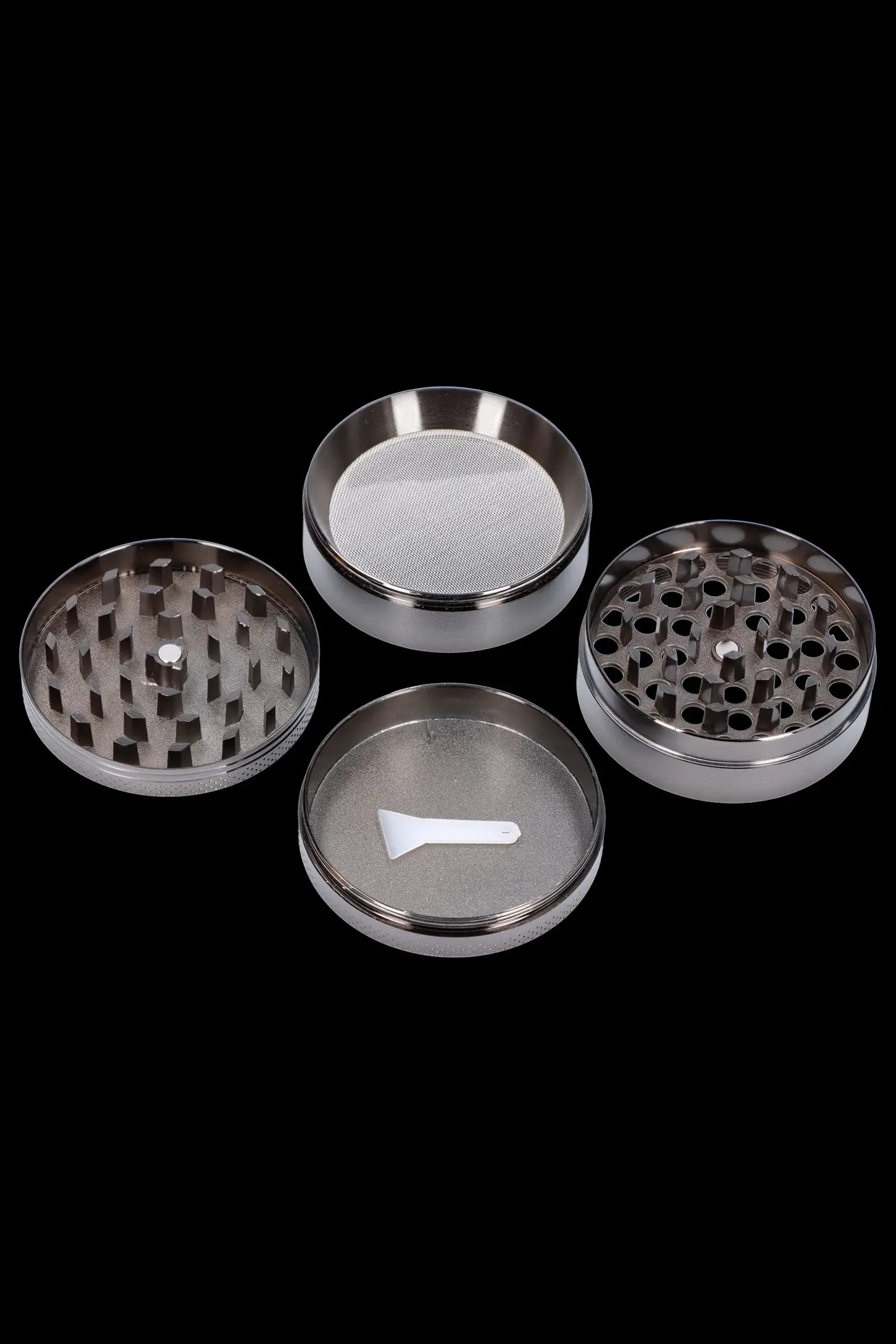 63mm Valiant Chrome Space Hands Mushroom Grinder