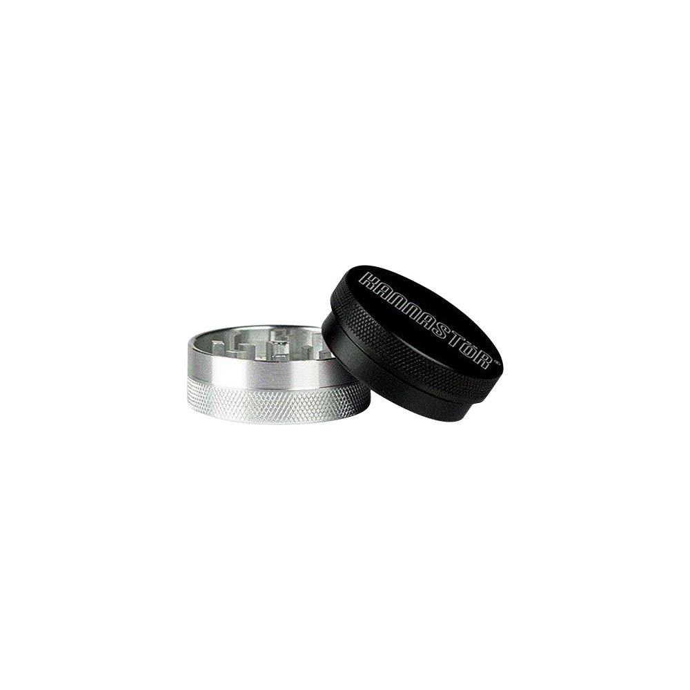 Kannastor 2-Piece Solid Top Grinder - The Ultimate Portable Grinder
