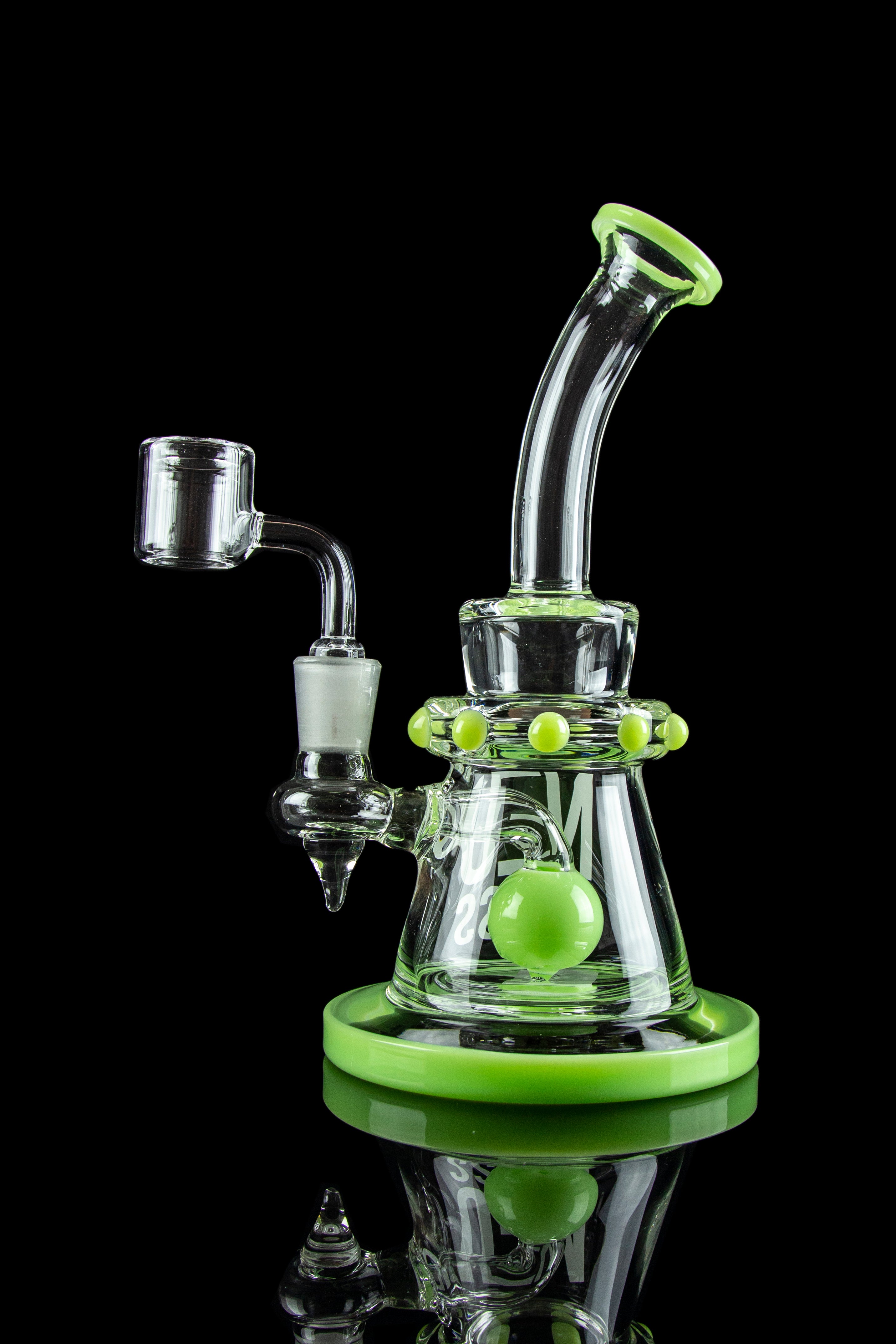 NEU Glass Shower Head Ball Concentrate Rig - Elevate Your Dabbing!