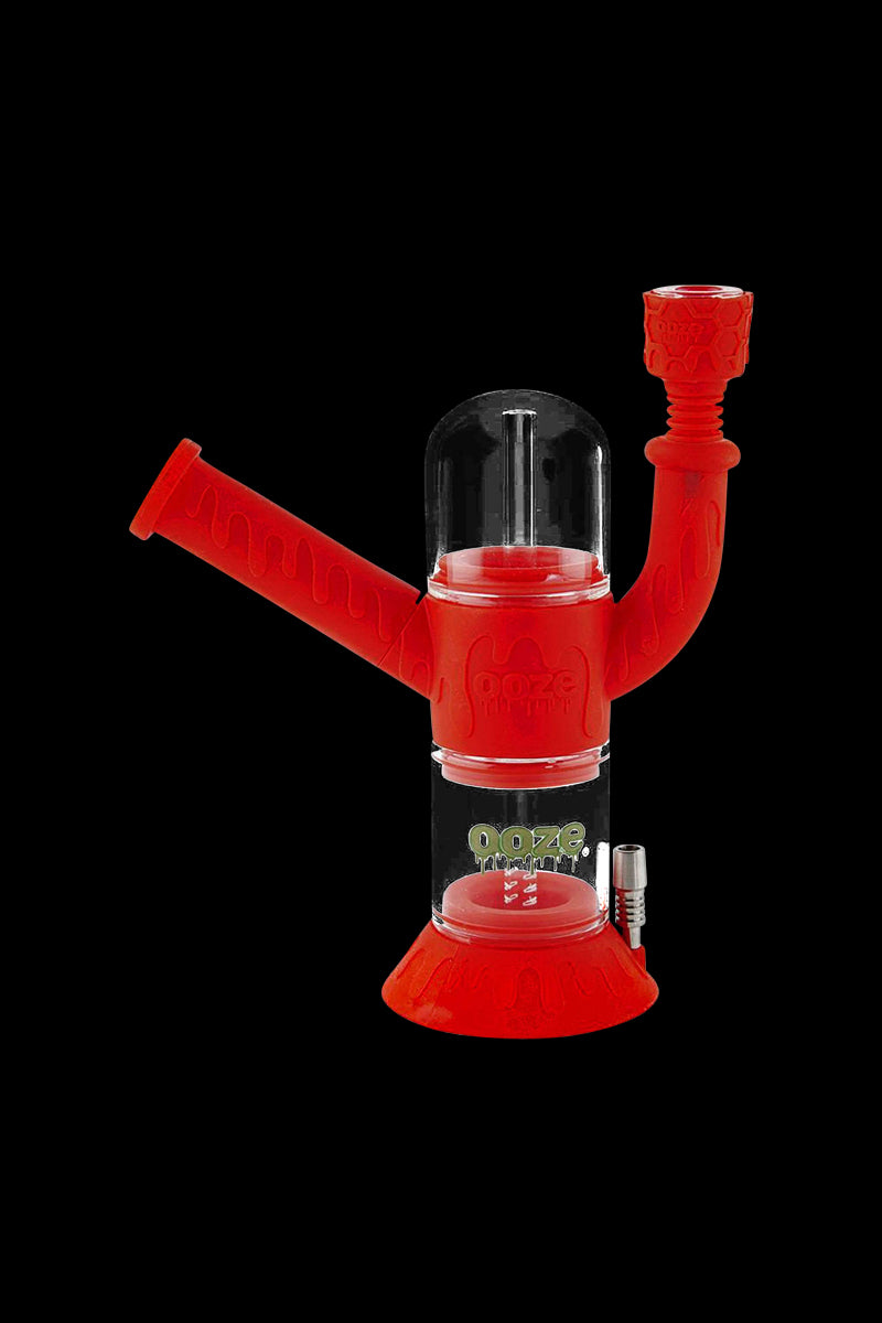Ooze Cranium 4-in-1 Silicone & Glass Multifunctional Water Pipe
