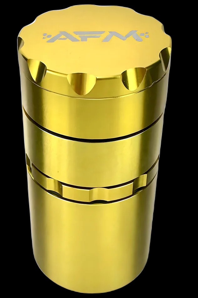 AFM Glass Premium 5-Piece Aluminum Herb Grinder: Your Ultimate Grinding Companion