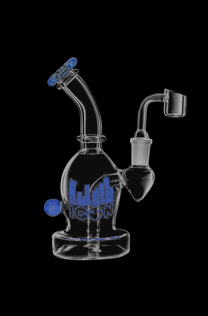 Diamond Glass Icon Ori Dab Rig - A Premium Vaping Essential