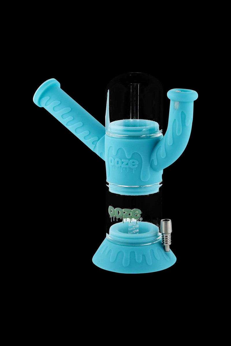 Ooze Cranium 4-in-1 Silicone & Glass Multifunctional Water Pipe