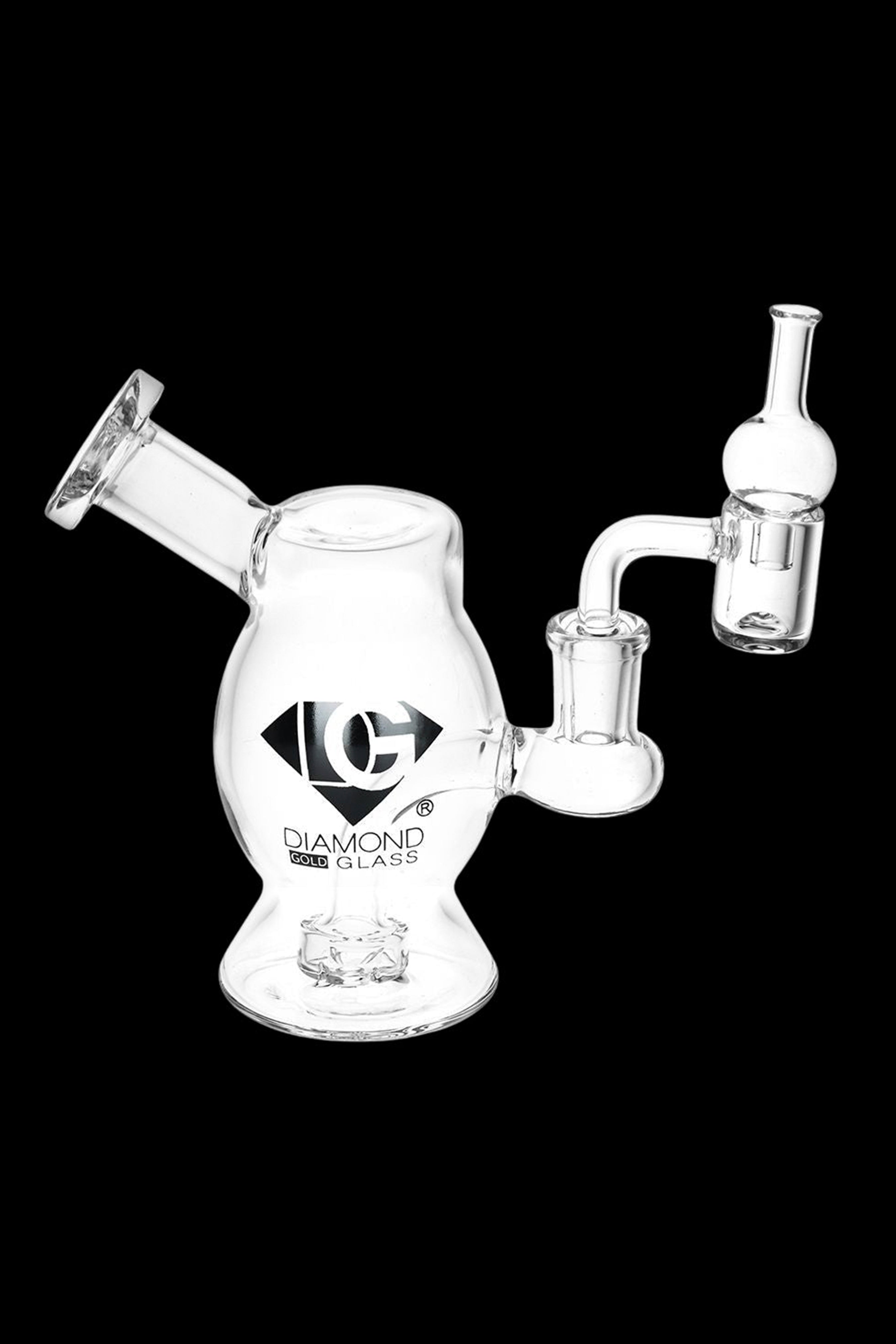 Diamond Glass Bugalo Mini Dab Rig: A Shining Gem for Dab Enthusiasts