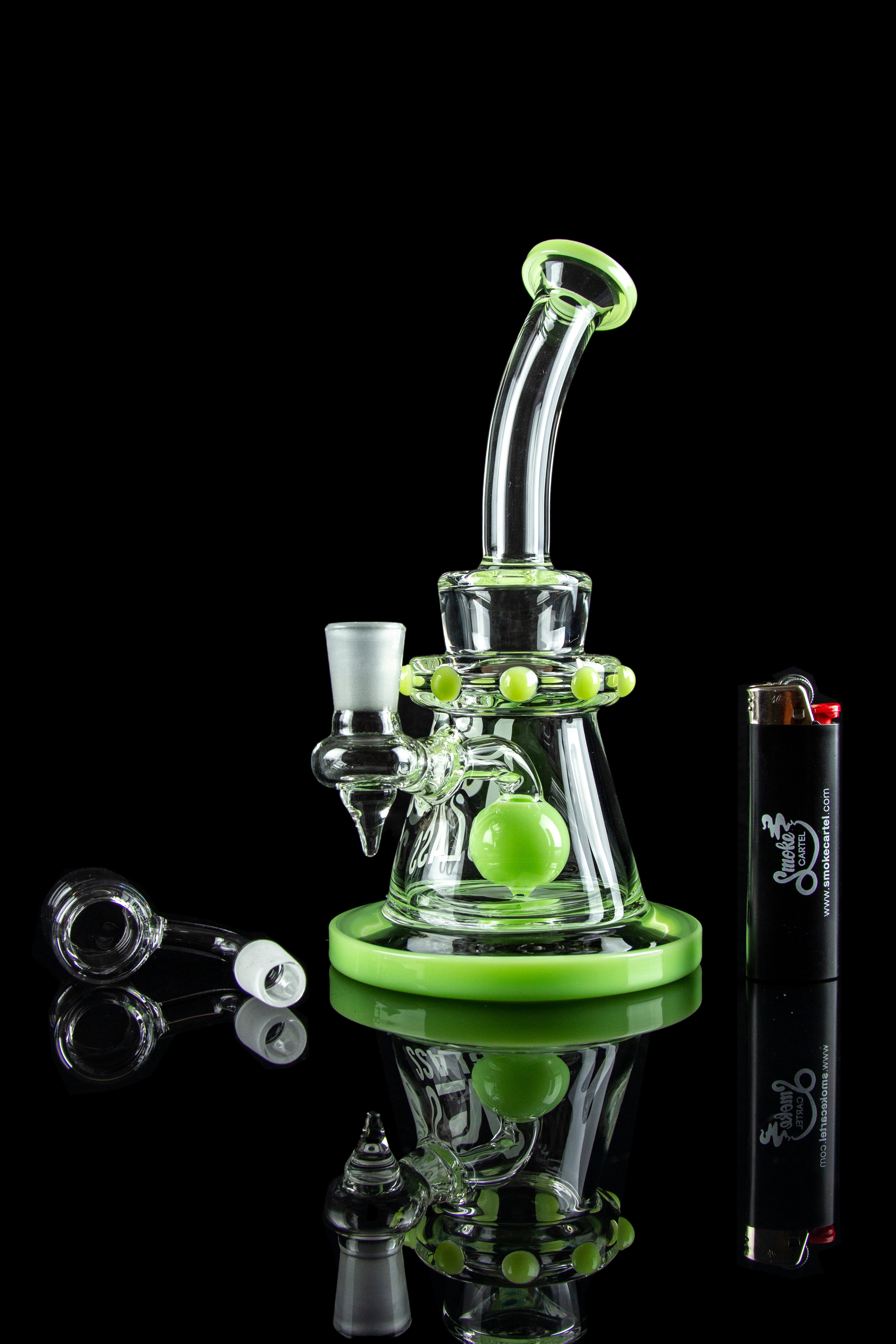 NEU Glass Shower Head Ball Concentrate Rig - Elevate Your Dabbing!