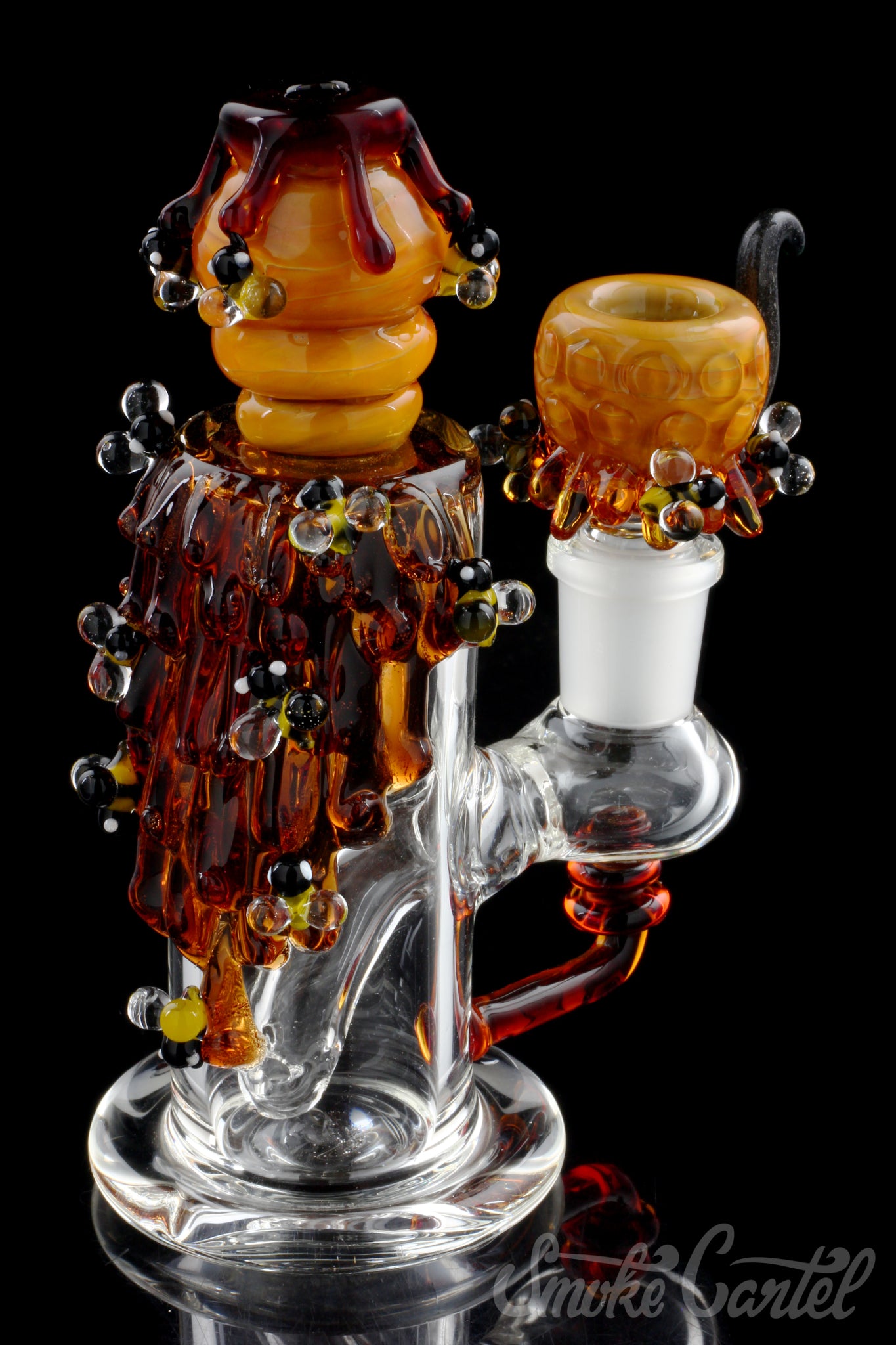 Empire Glassworks Sweet Honey Pot Mini Bong - A Must - Have!