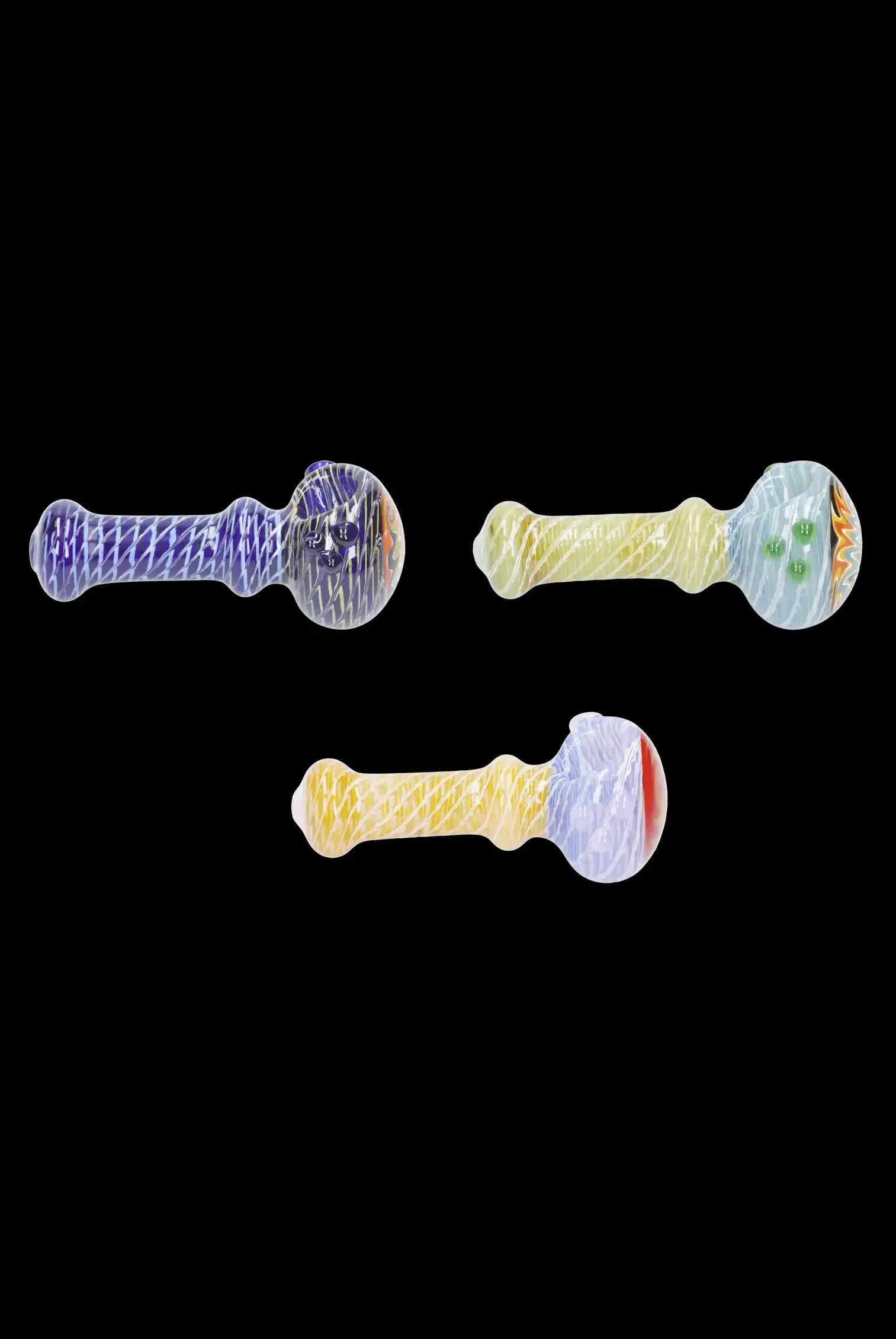 Exquisite Net Reversal Spoon Pipe - 4.5 inches